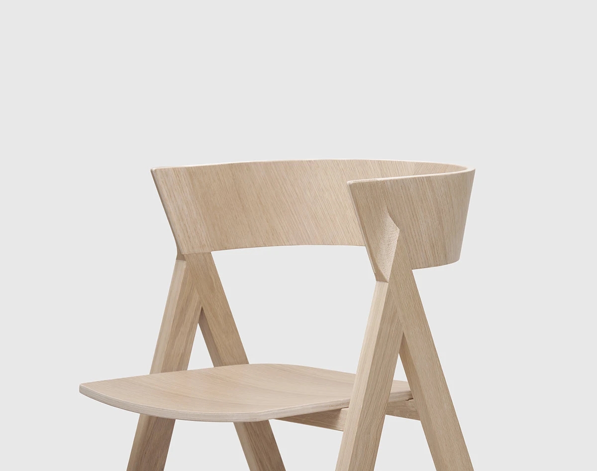 YY，White oak，Greeko Edition，Eave Chair，Environmental protection materials，