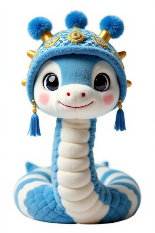 blue plush toy，