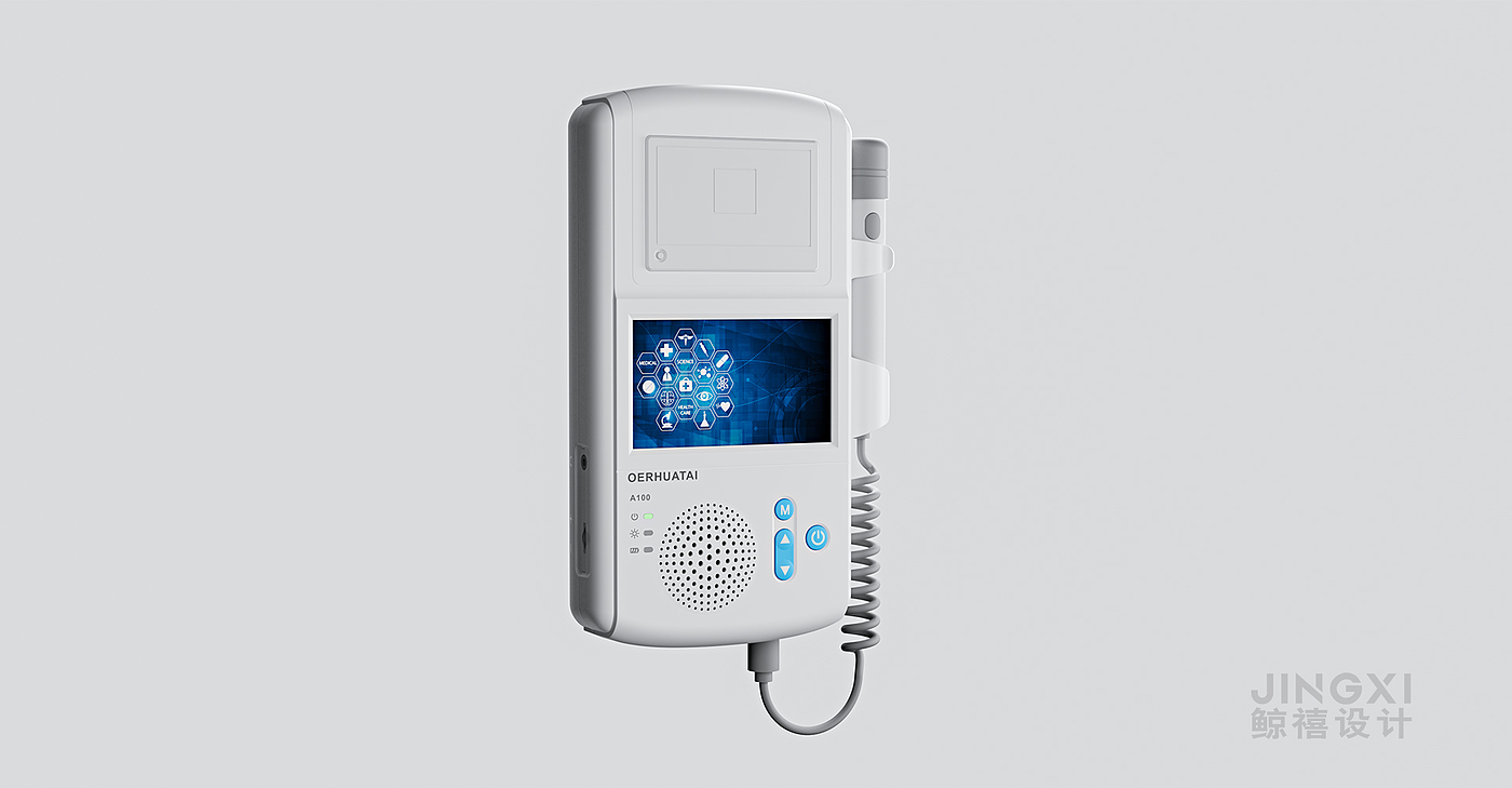 Design of Doppler blood flow analyzer，Design of Blood Analyzer，Medical product design，Medical device design，Medical equipment design，Medical device product design，Medical equipment design，