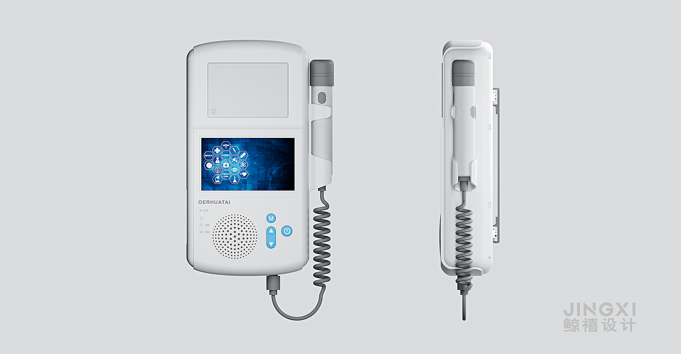 Design of Doppler blood flow analyzer，Design of Blood Analyzer，Medical product design，Medical device design，Medical equipment design，Medical device product design，Medical equipment design，