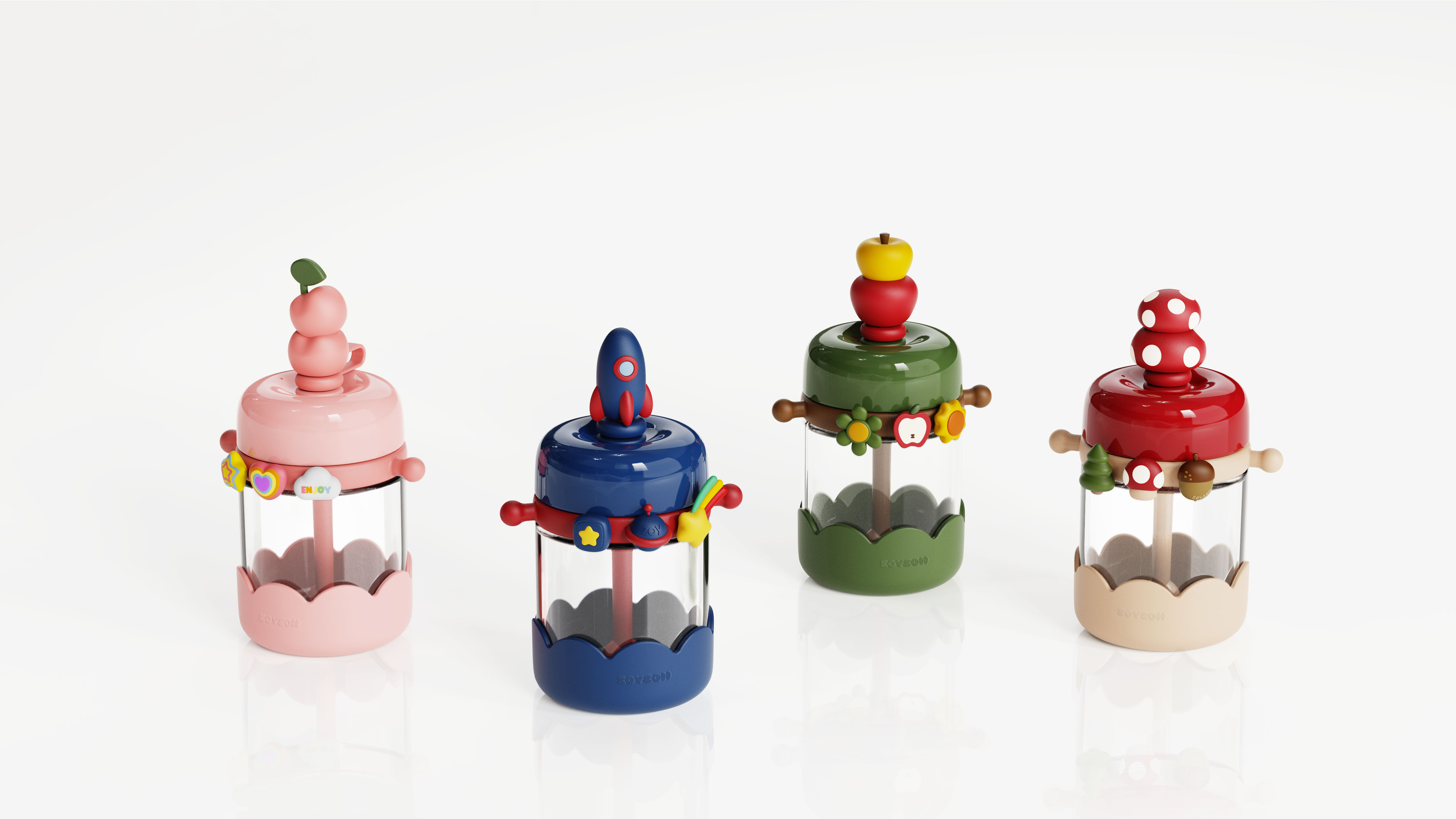 Tong Meng accompanied the cold water cup，