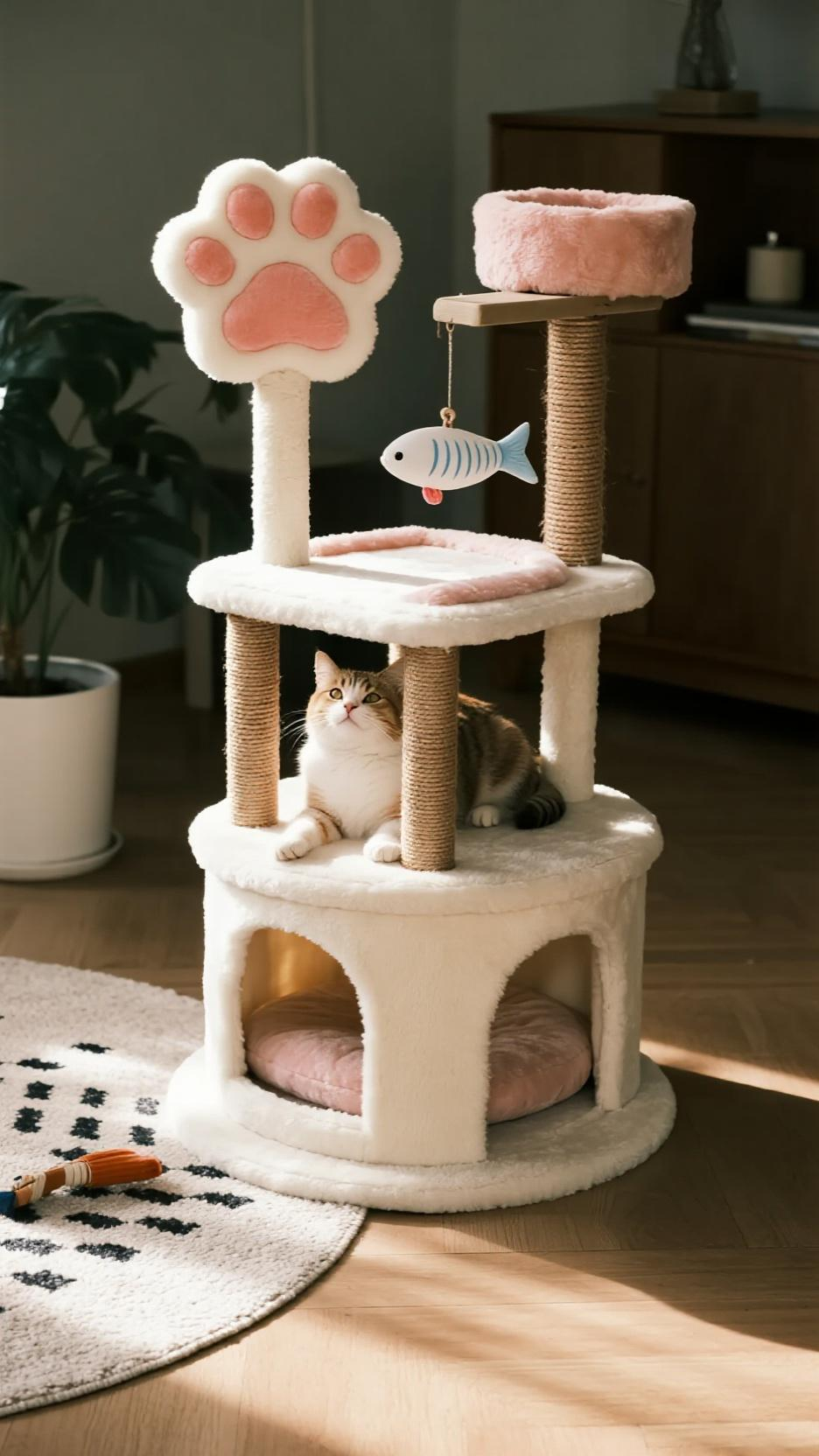 Cat Climbing Frame, Cat Nest, Cat，