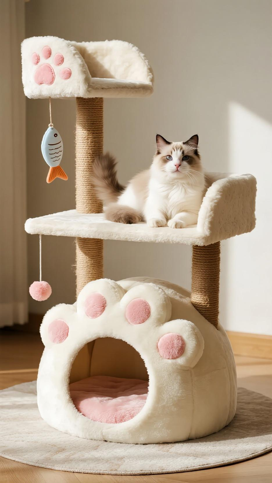 Cat Climbing Frame, Cat Nest, Cat，