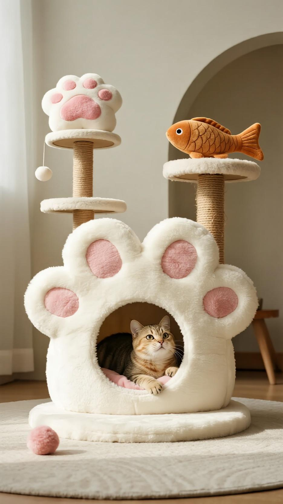 Cat Climbing Frame, Cat Nest, Cat，