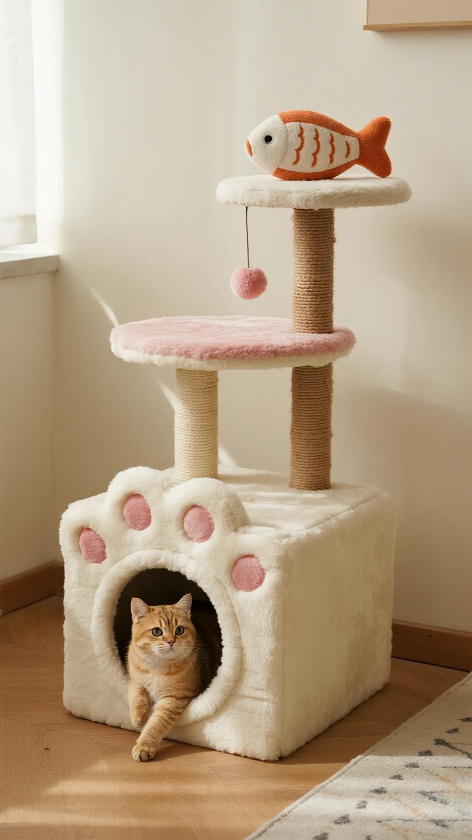 Cat Climbing Frame, Cat Nest, Cat，