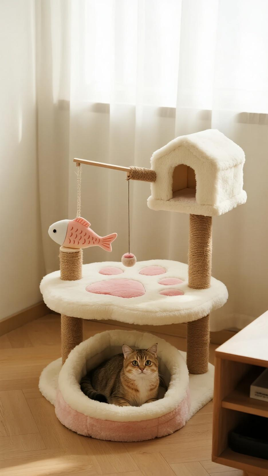 Cat Climbing Frame, Cat Nest, Cat，