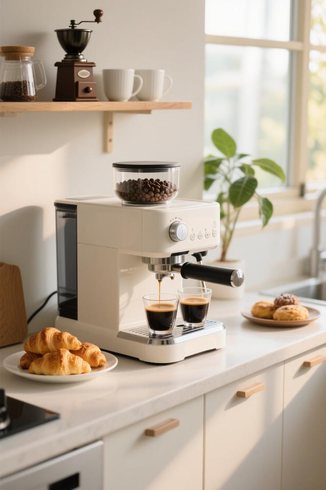 coffee maker, water dispenser, coffee，