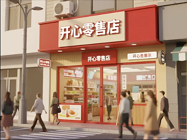 Door design, shop design，