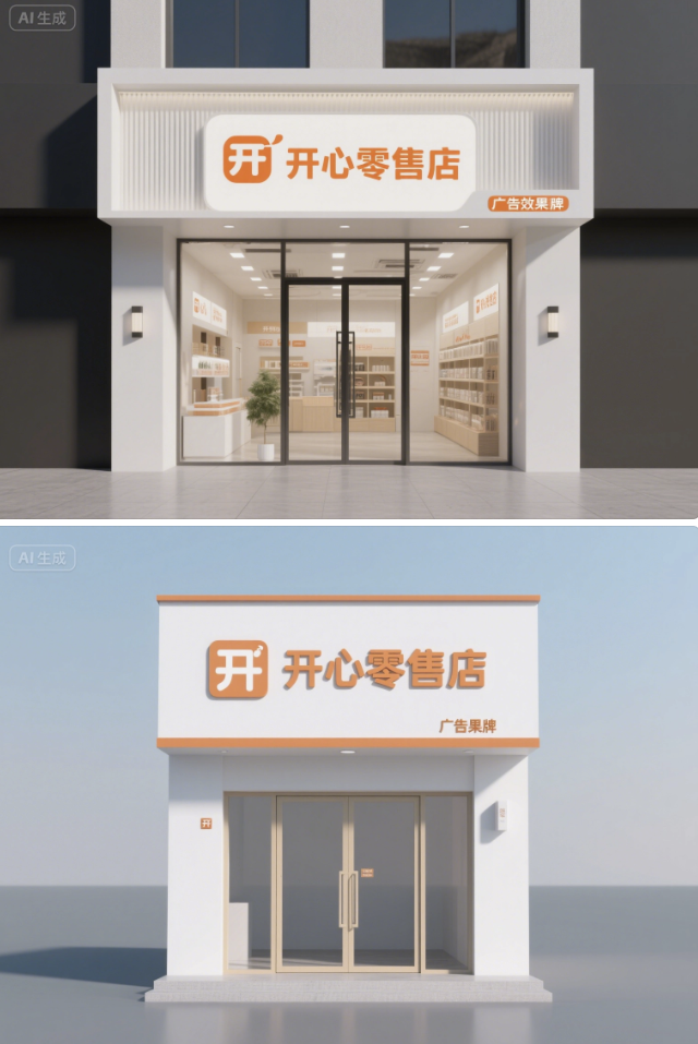 Door design, shop design，