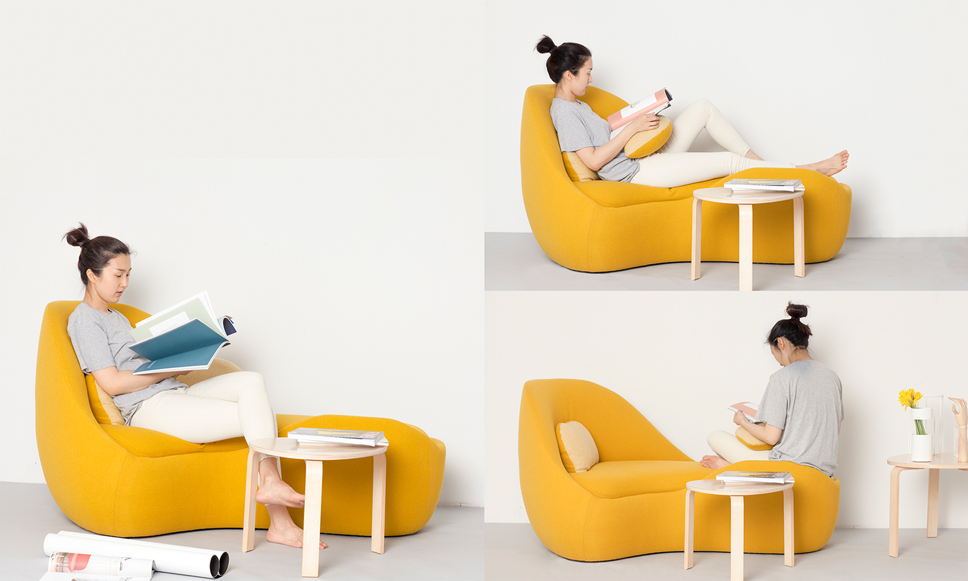 leisure time，chair，lounge，The Lounge，yellow，