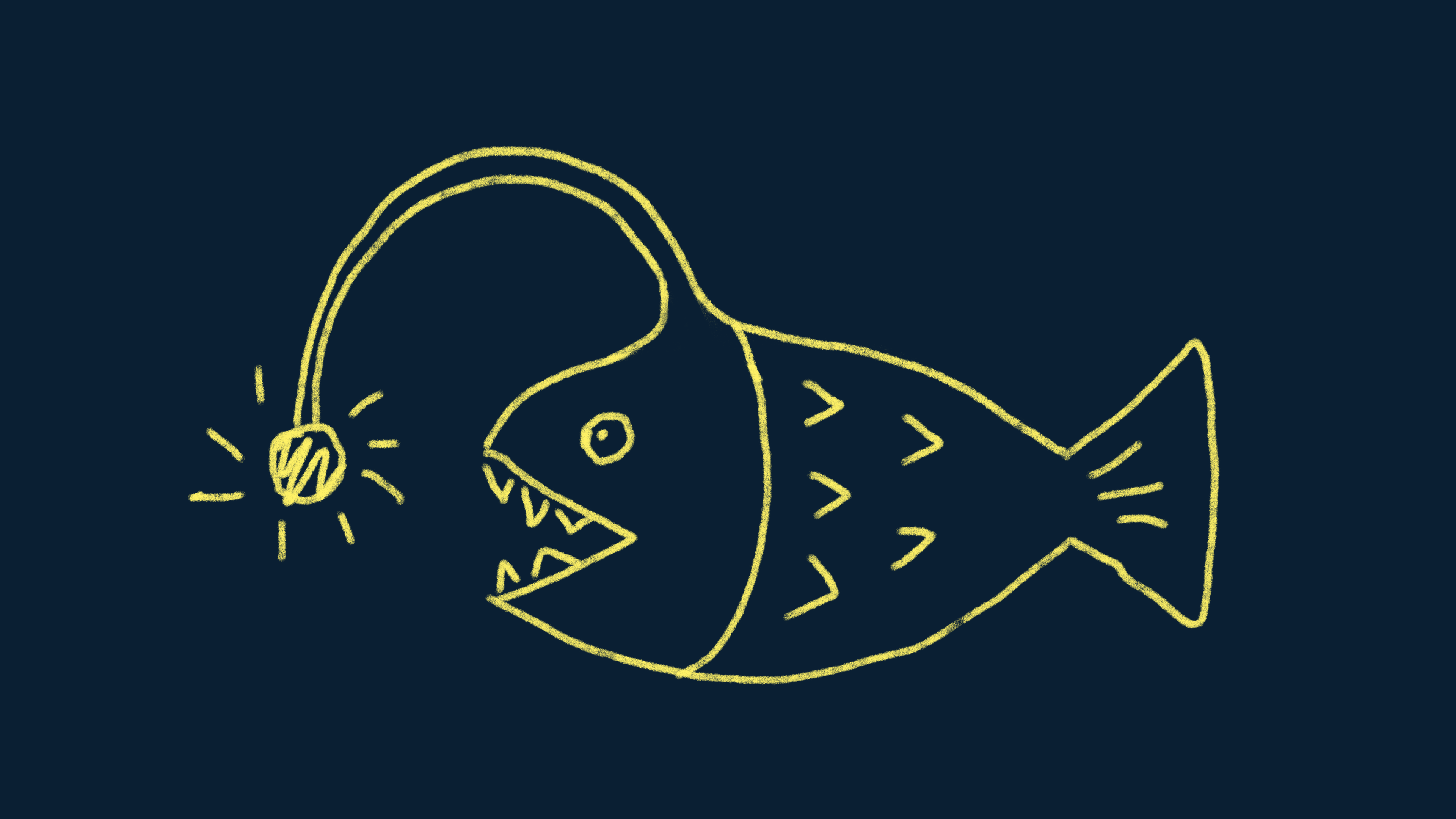 Lantern fish，Desk lamp，interesting，terror，ceramics，Ornaments，Atmosphere lamp，Jewelry box，