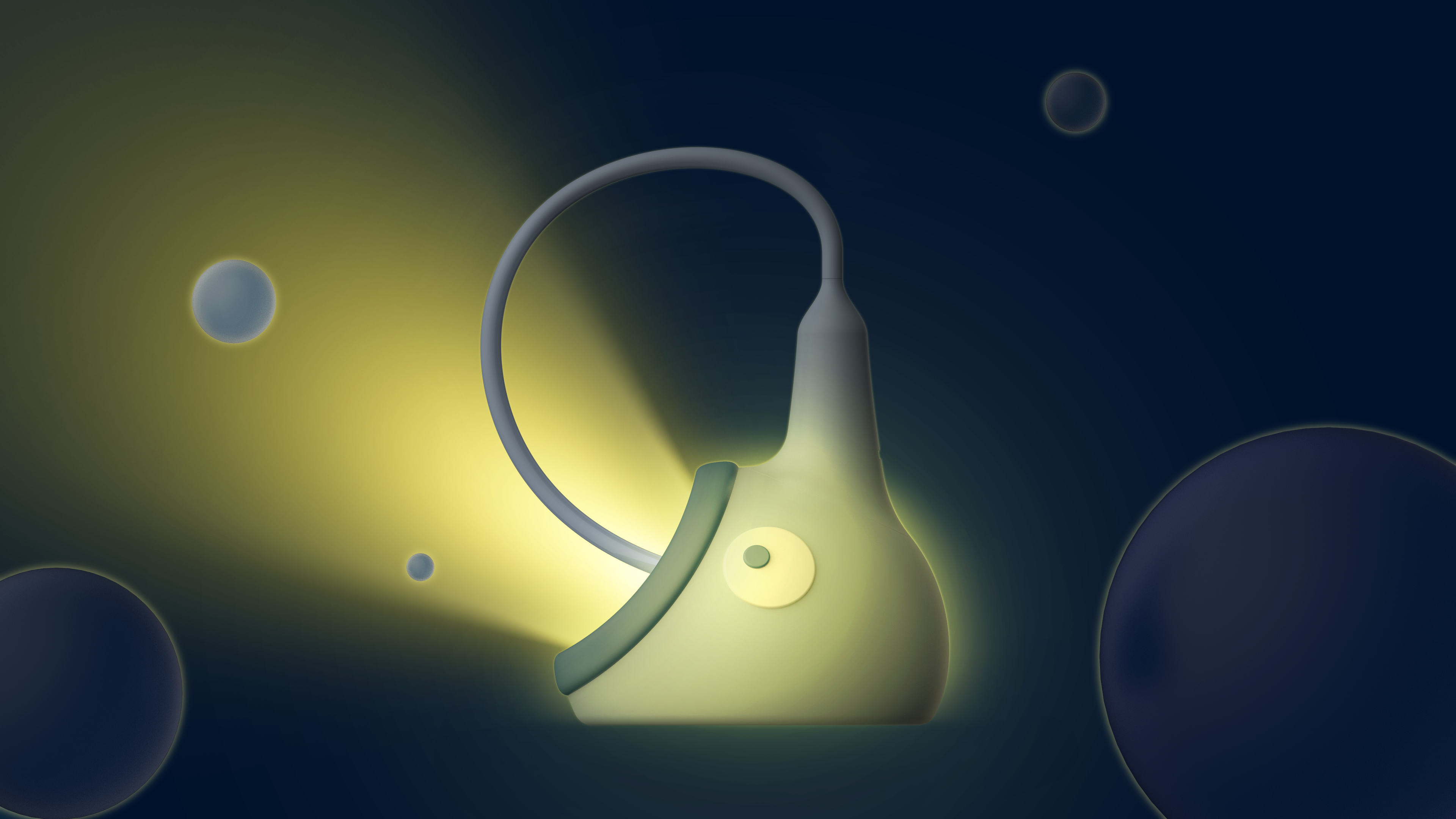 Lantern fish，Desk lamp，interesting，terror，ceramics，Ornaments，Atmosphere lamp，Jewelry box，