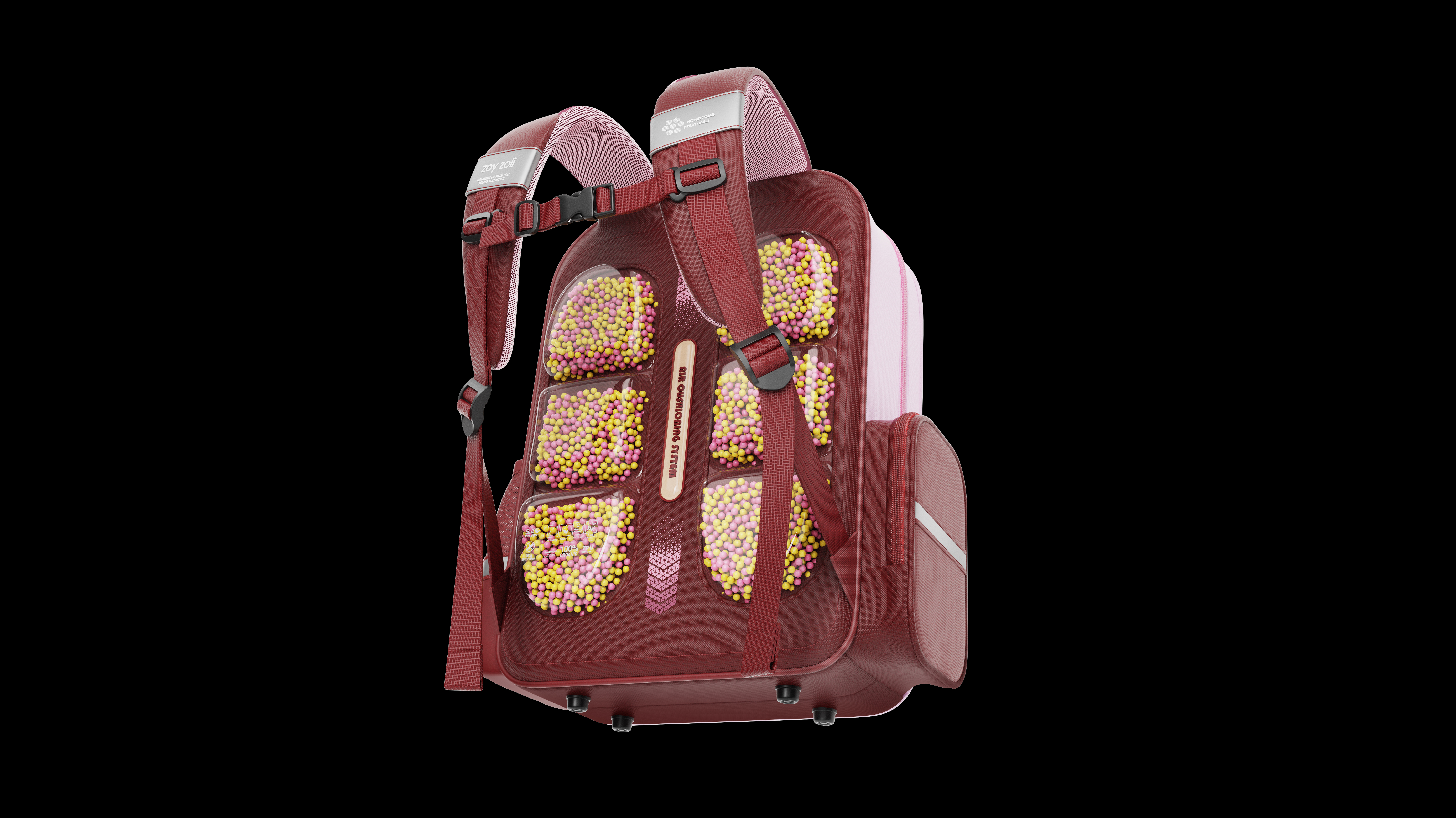 IGR certification，Spine-protecting Schoolbag，zoyzoii，