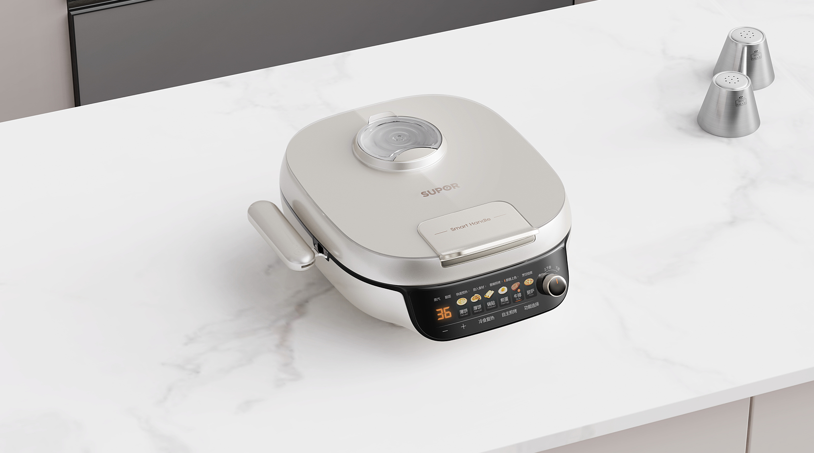 small home appliances，frying and baking machine，Electric baking pan，large steam，