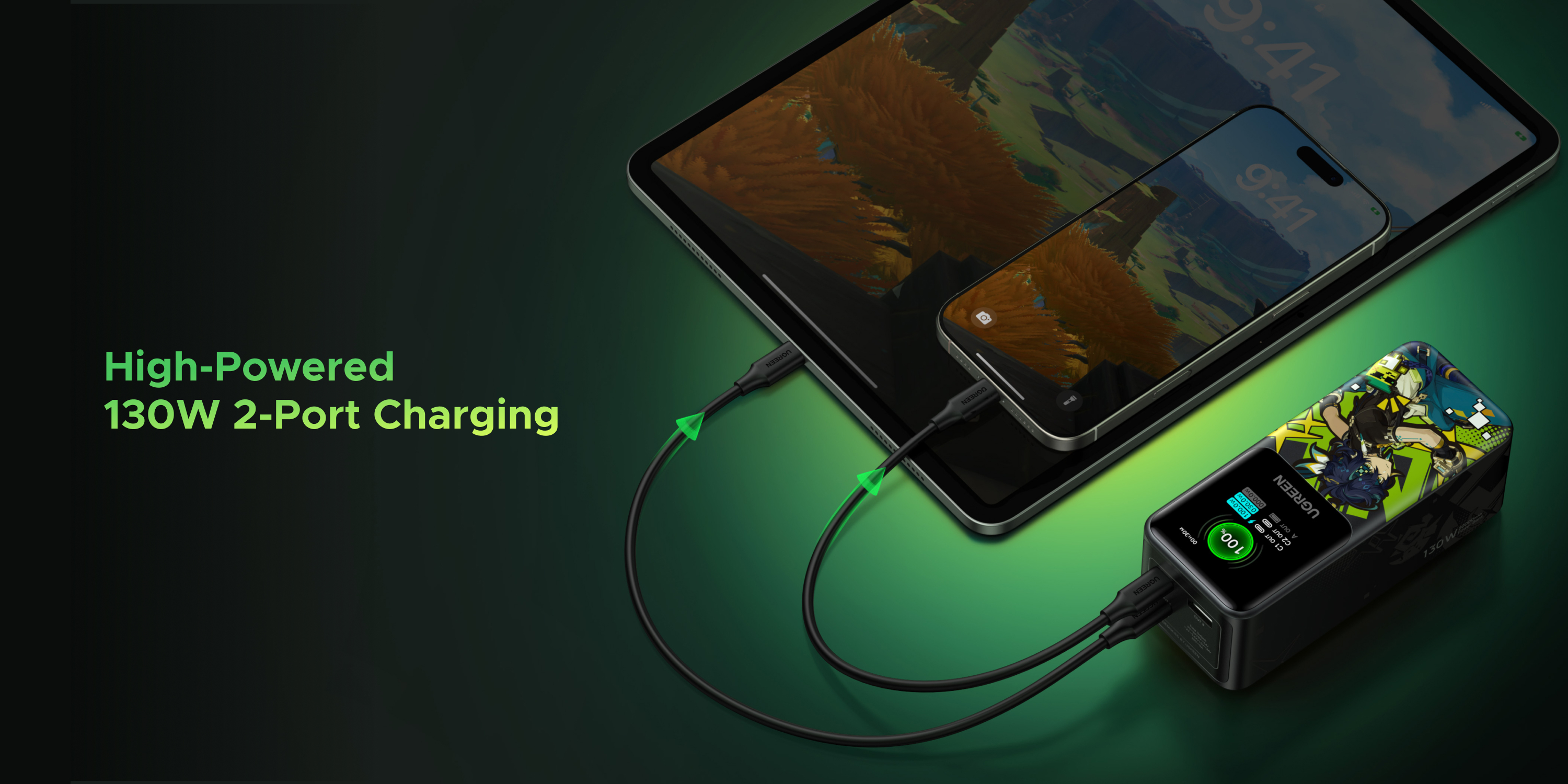 Green couplet，Product rendering，Charging category，The original God joint name，