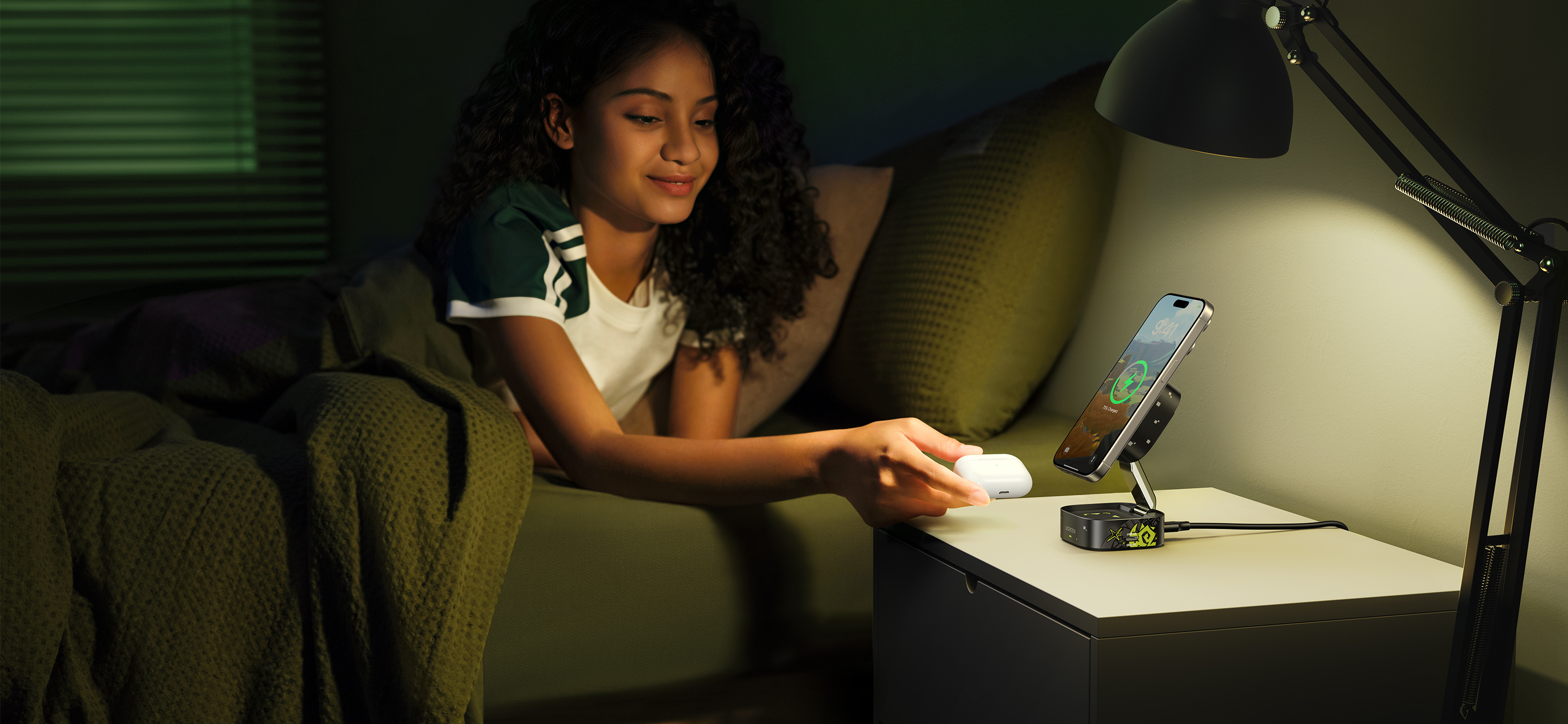 Green couplet，Product rendering，Charging category，The original God joint name，