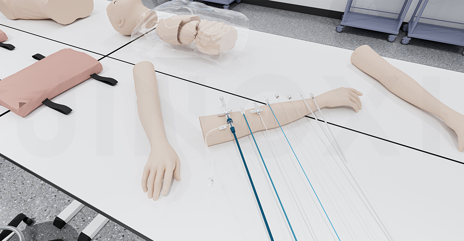 TIPS Puncture Kit Design，Medical product design，Medical equipment design，Medical device design，Appearance industrial design，Structural design，Industrial design company，