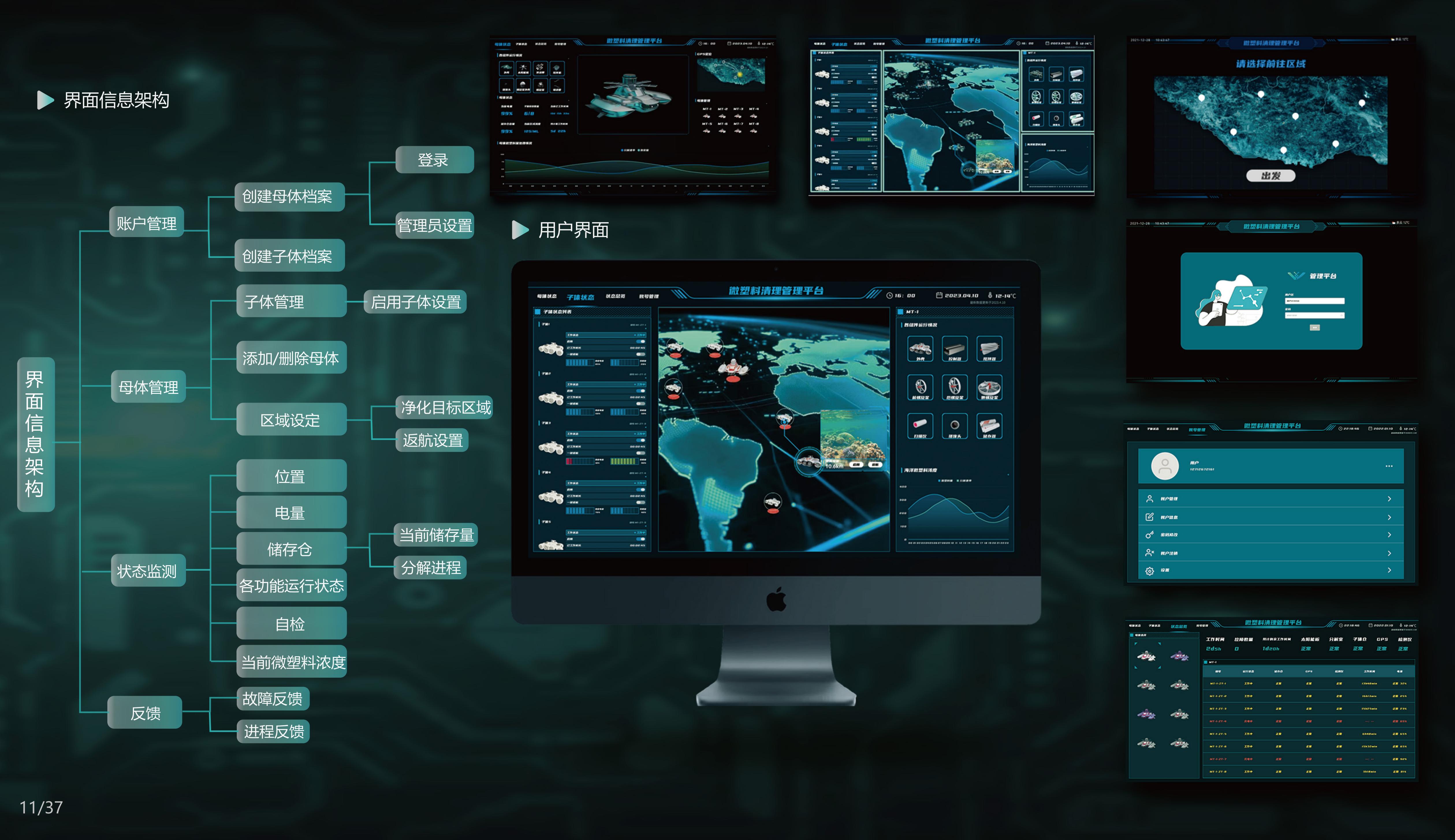 marine robot，Cluster Scenario，Underwater vehicle，environment protection，Micro plastic，industrial design，Interaction design，system design，