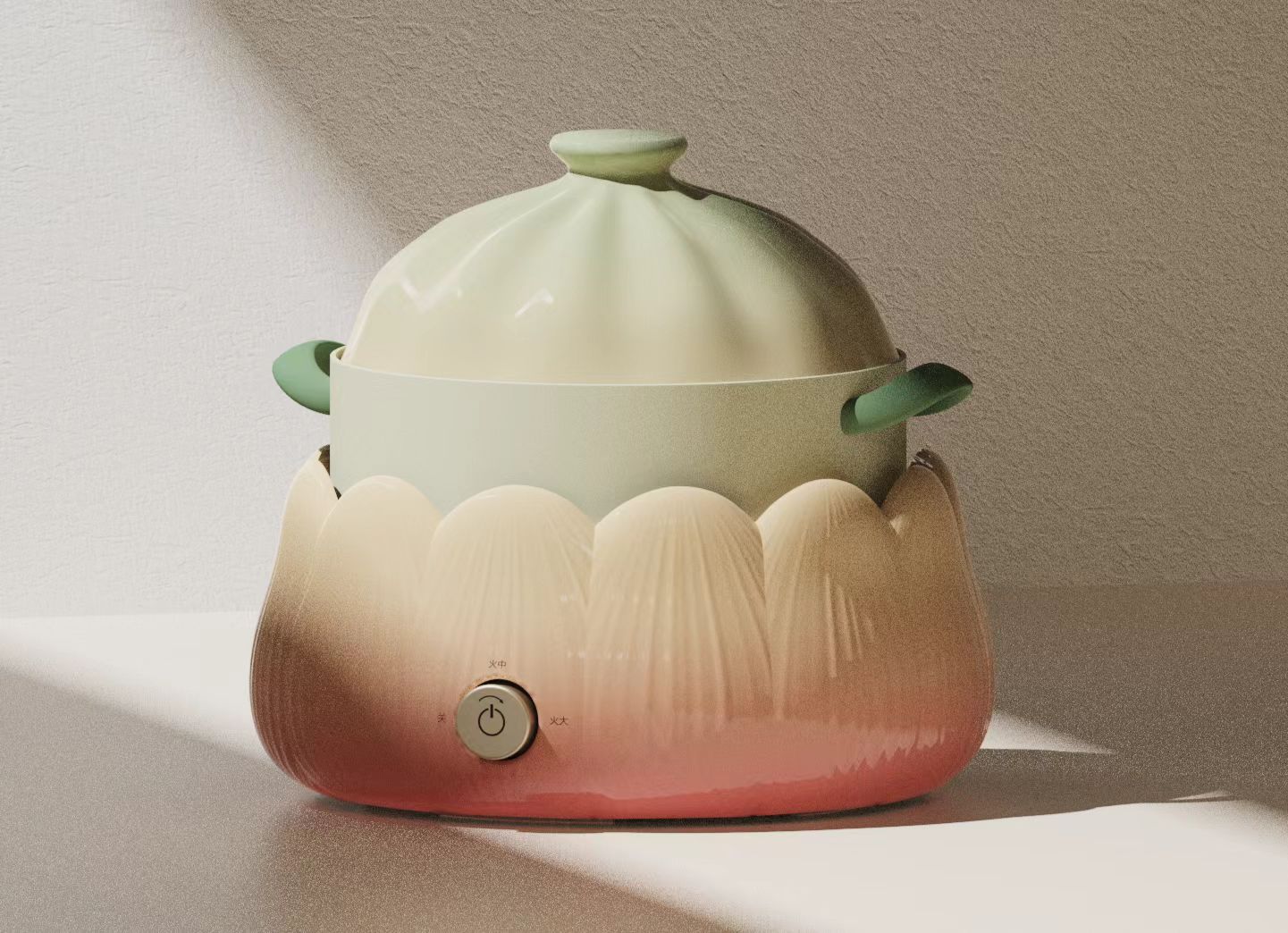 # electric pottery stove# lotus# small household appliances#，