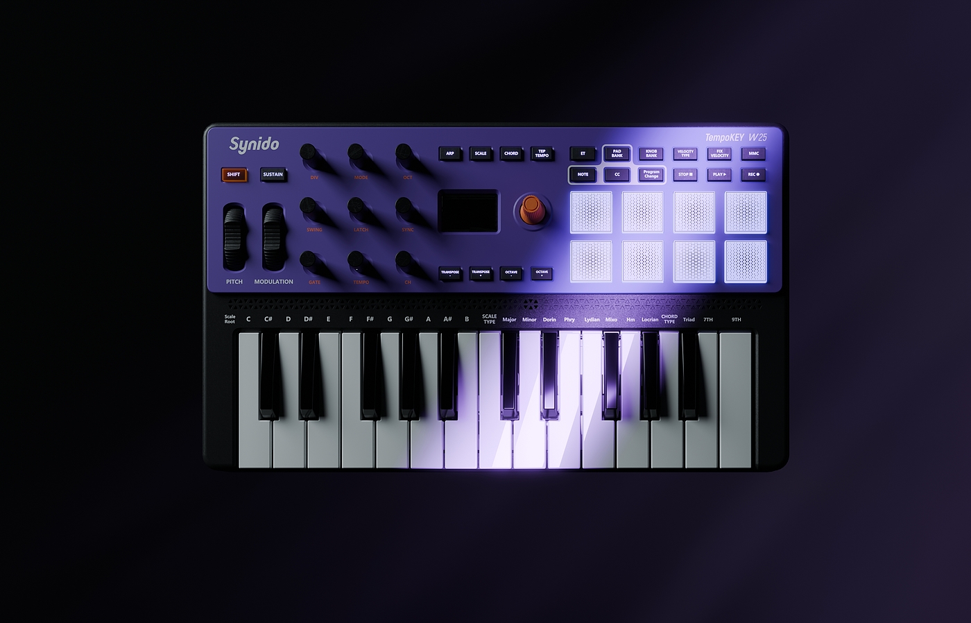 an electric appliance，sound card，music，Synthesizer，