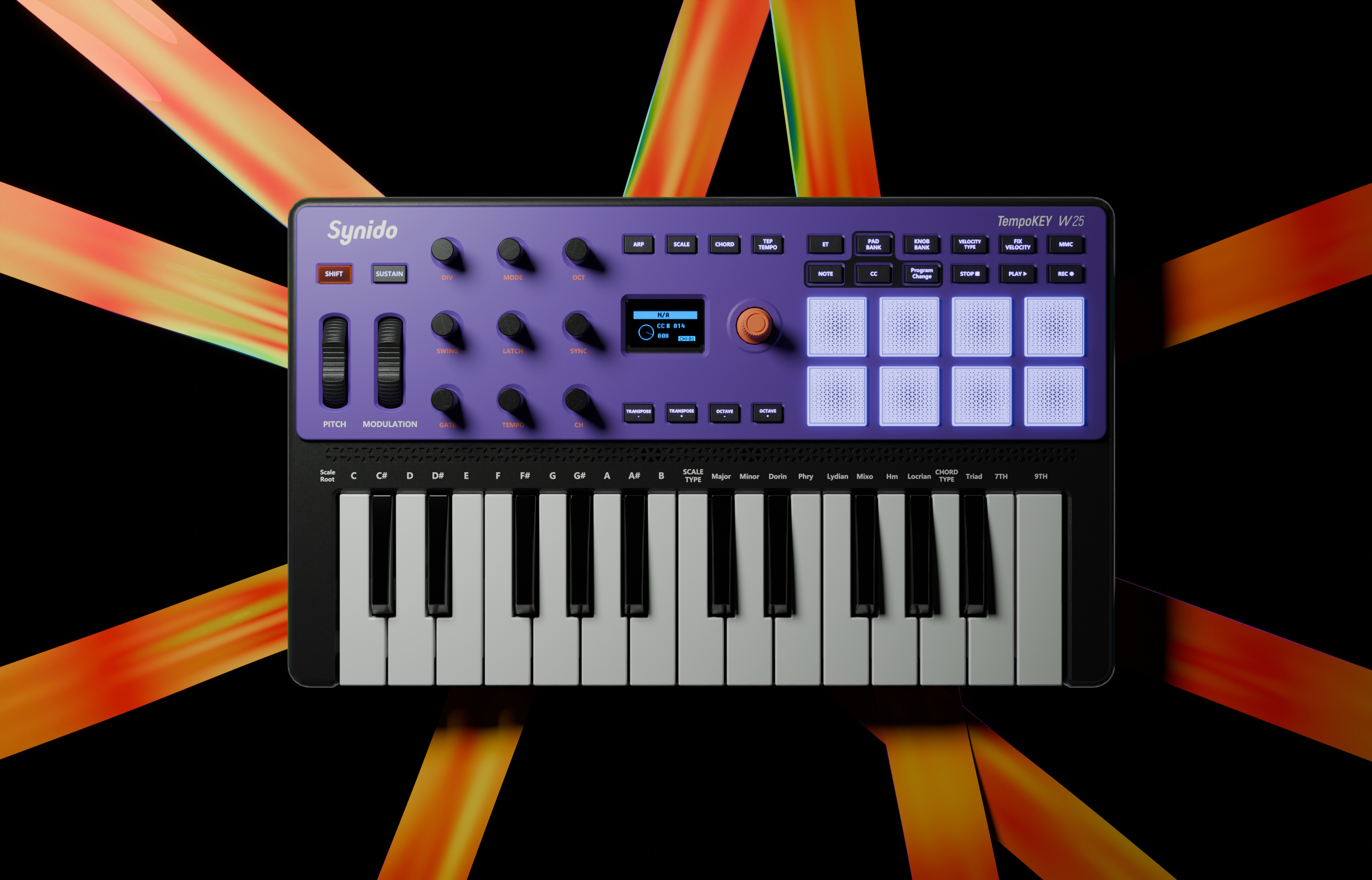 an electric appliance，sound card，music，Synthesizer，