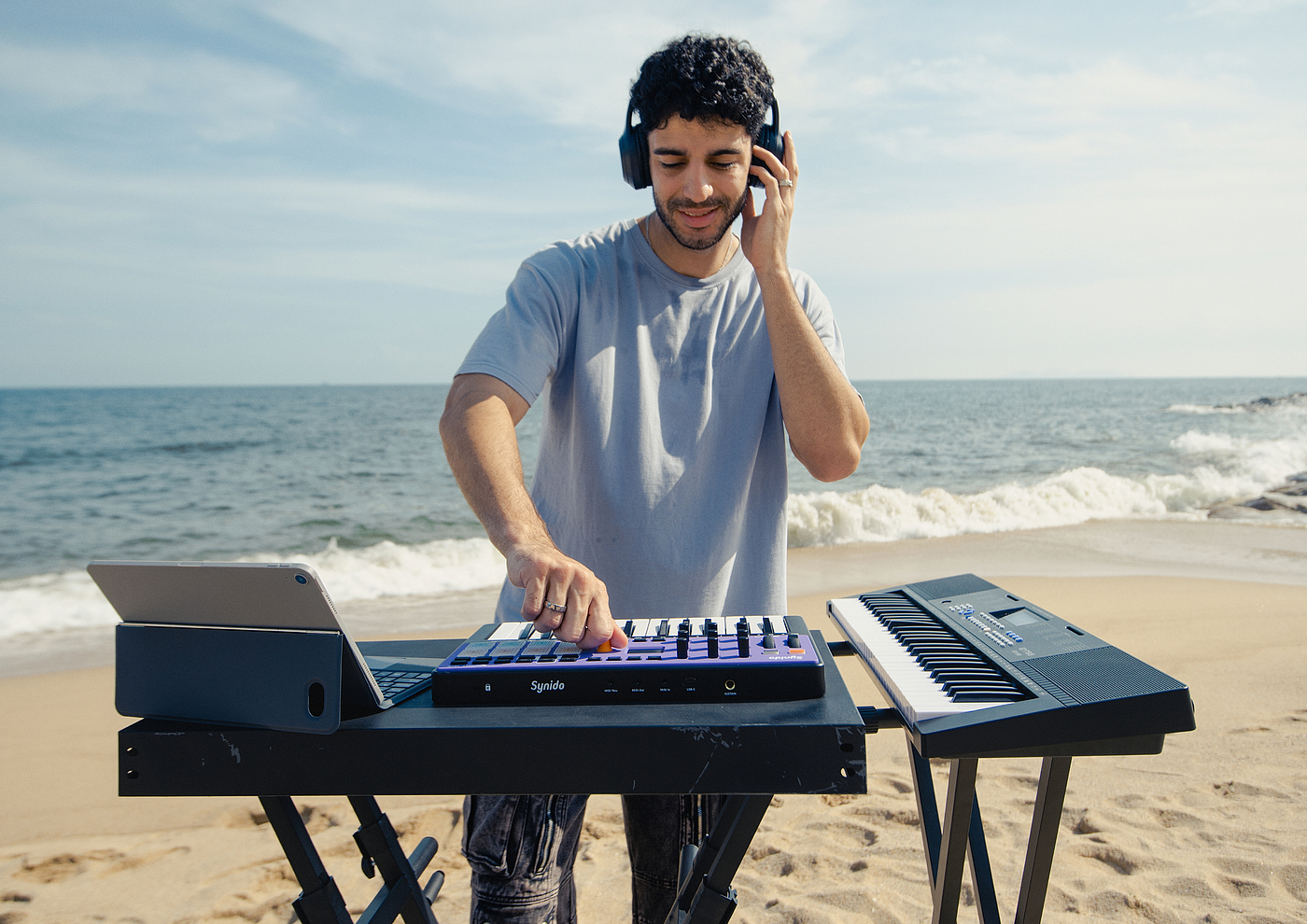 an electric appliance，sound card，music，Synthesizer，