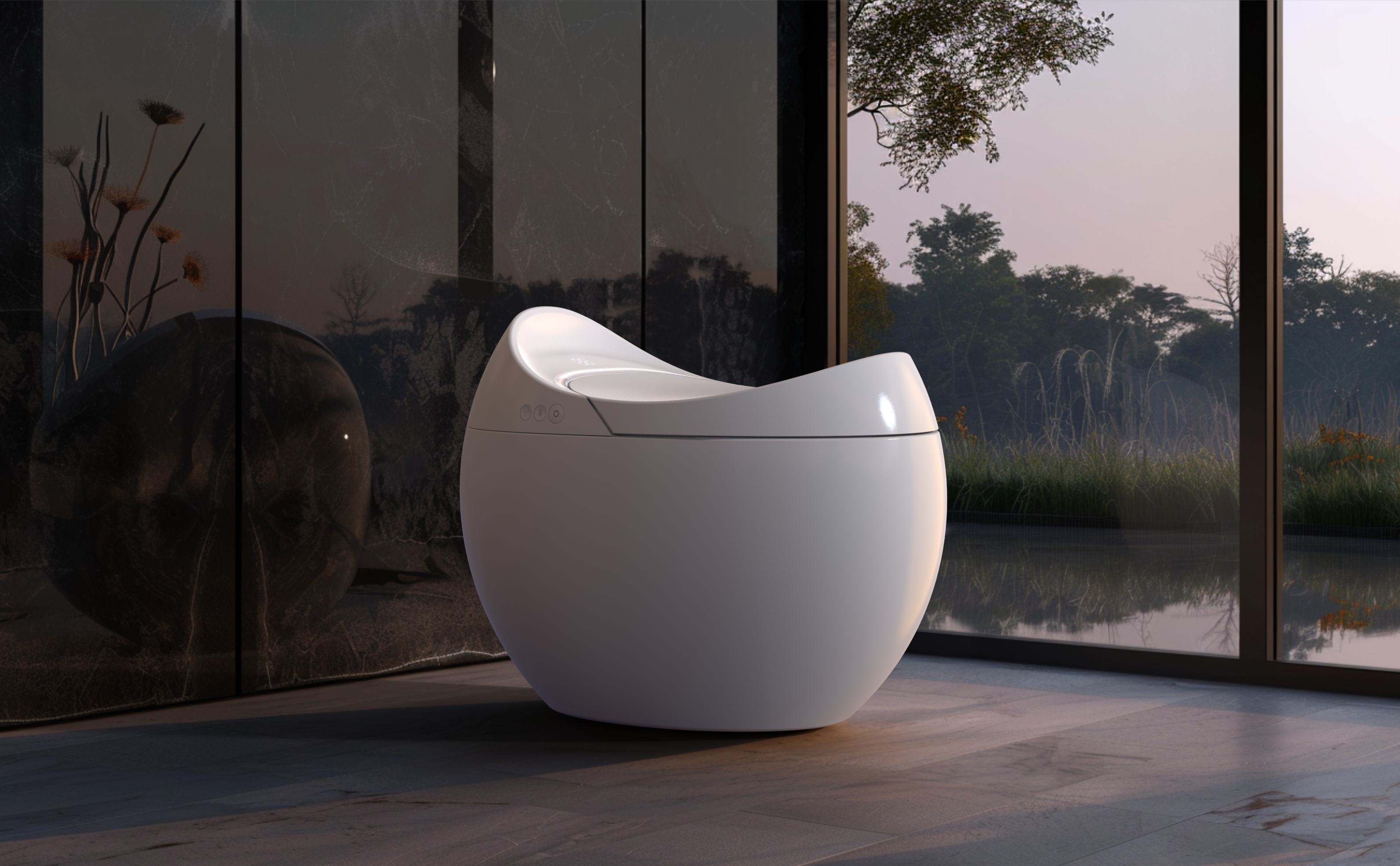 Intelligent toilet，Bathroom design，product design，