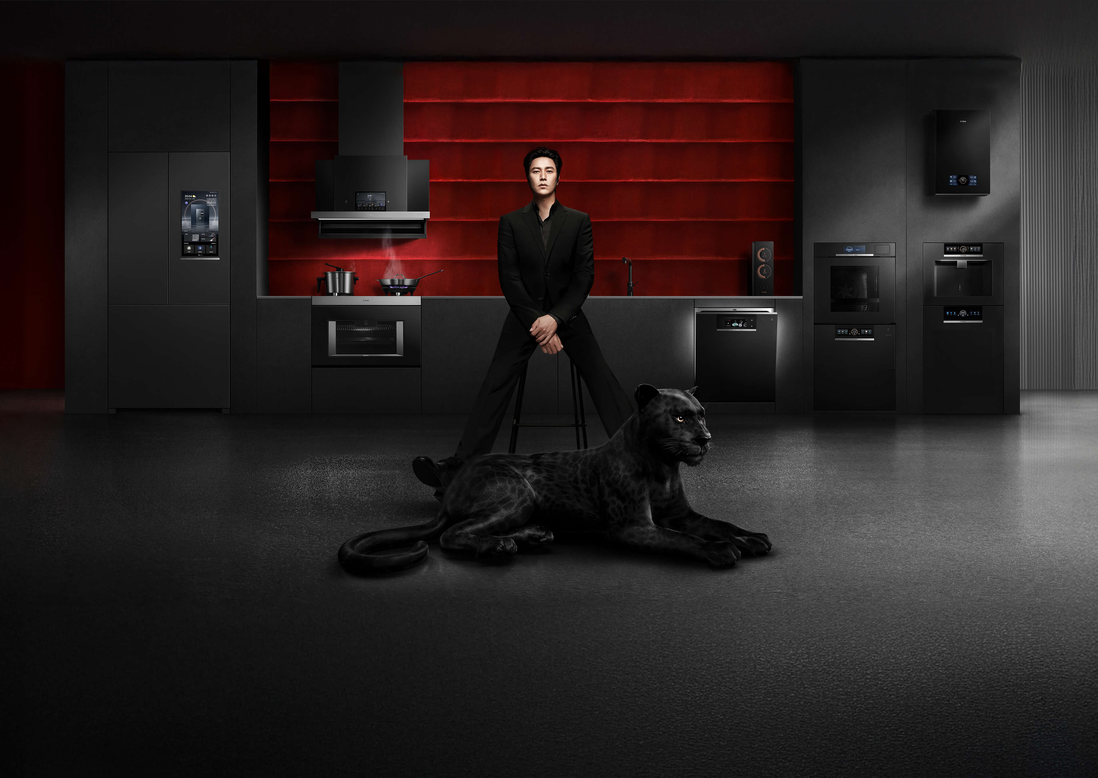 industrial design，Cooker，Kitchen electricity，Render，product design，