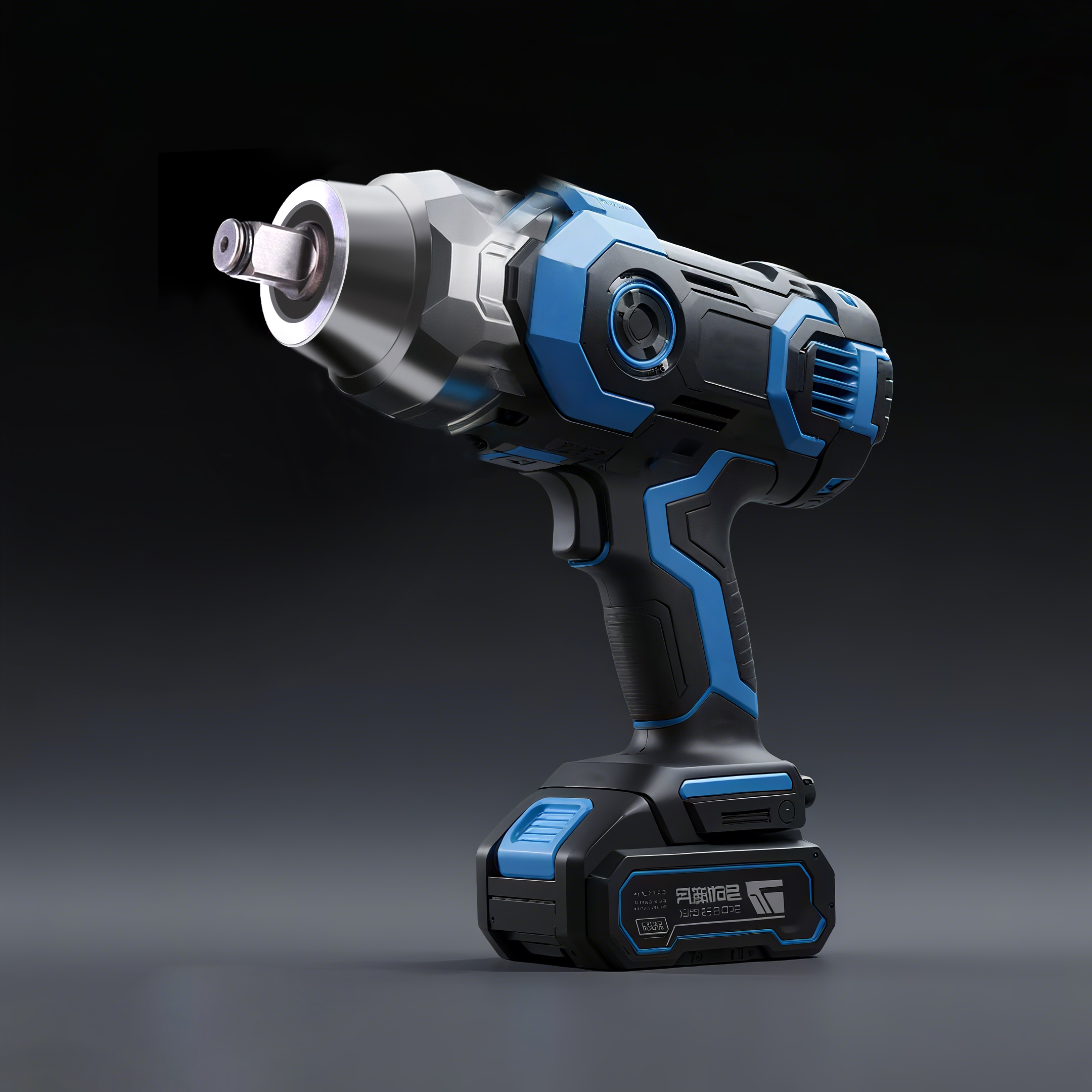 AIGC-Aided Design，Electric tool，2D renderings，Electric wrench，