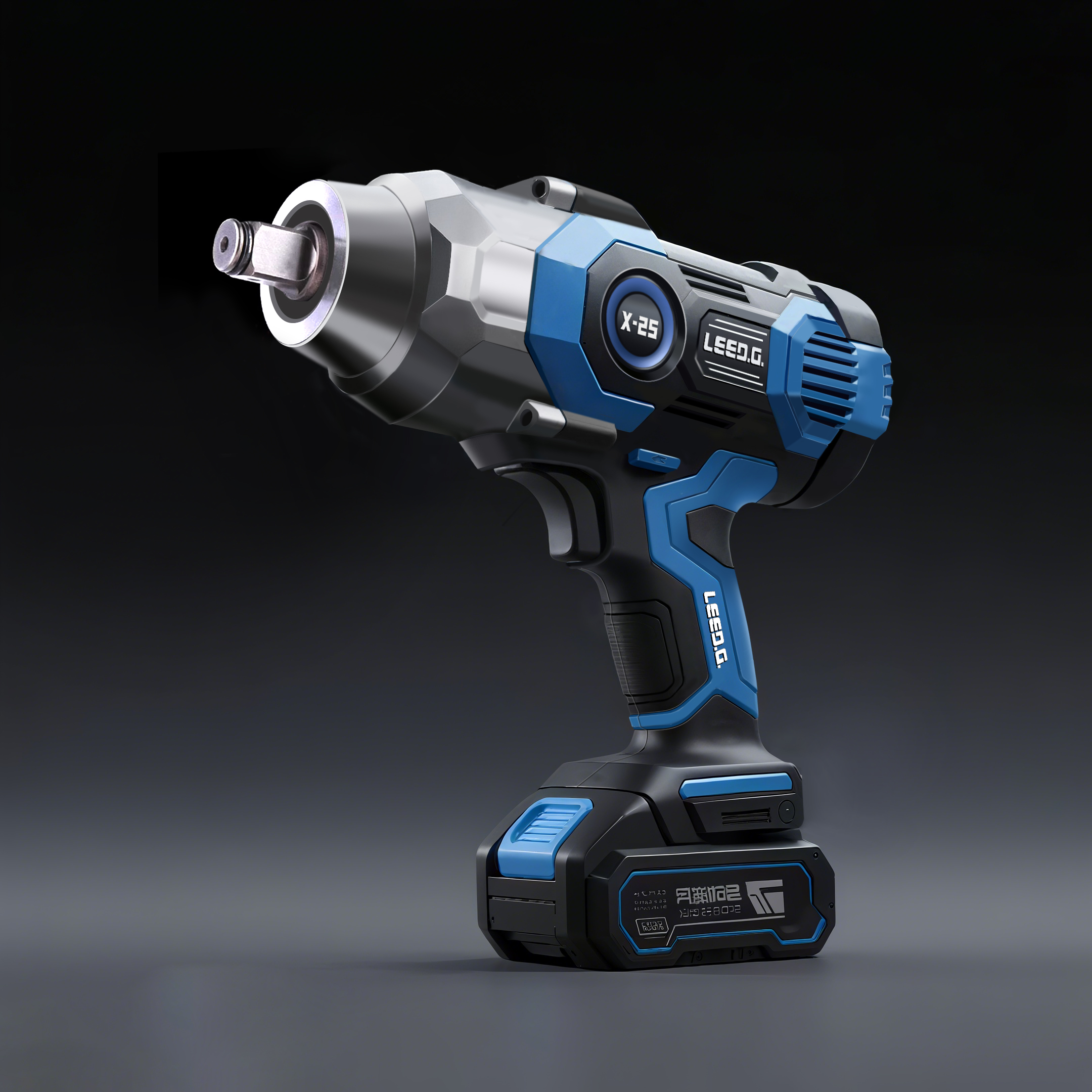 AIGC-Aided Design，Electric tool，2D renderings，Electric wrench，