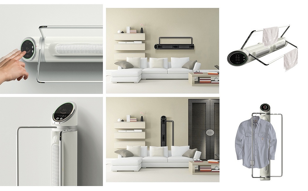 rota，dehumidifier，Wall mounted，hang the clothes，multi-function，