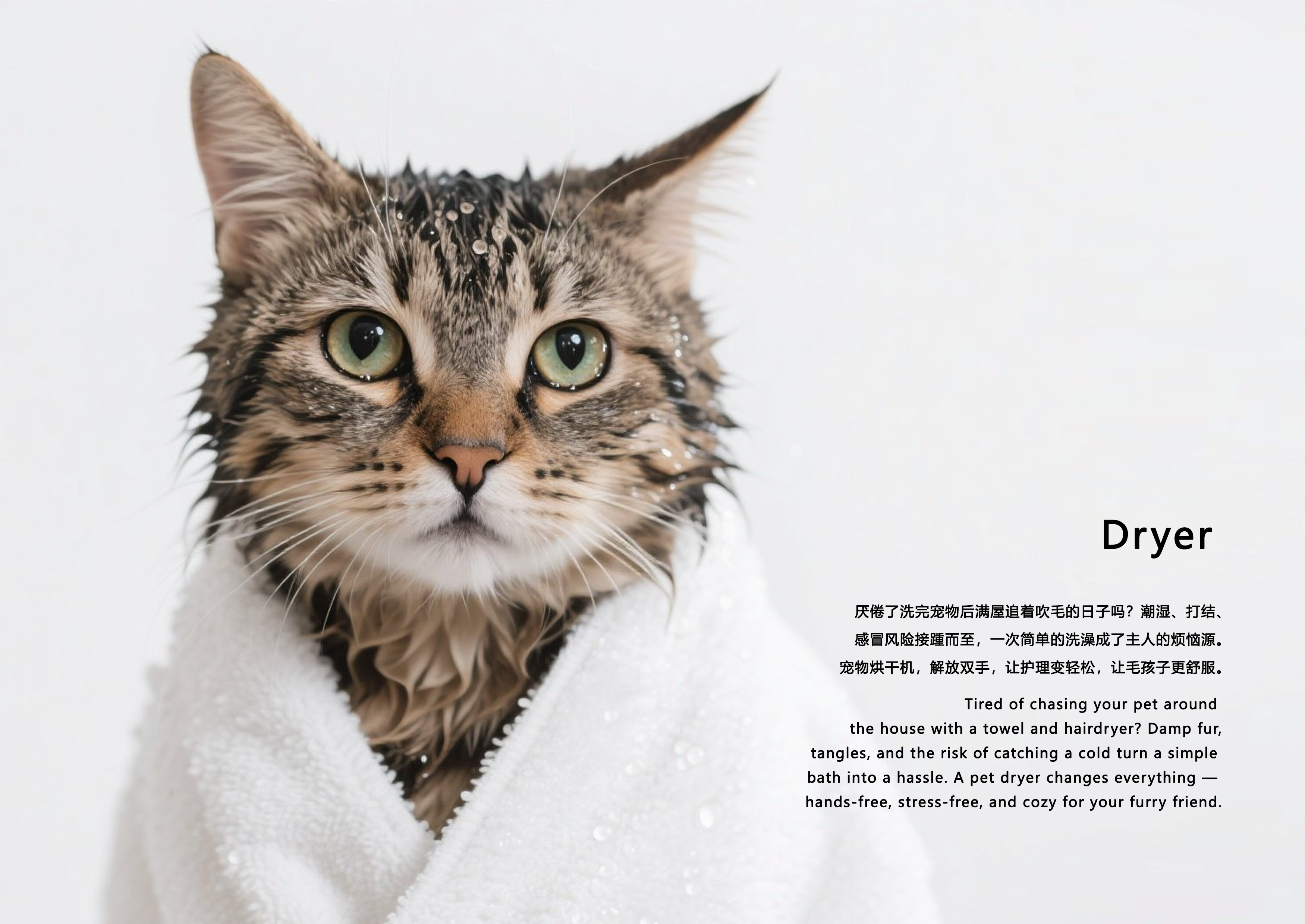 Pet Supplies & Pet，Cat Dog，dryer，