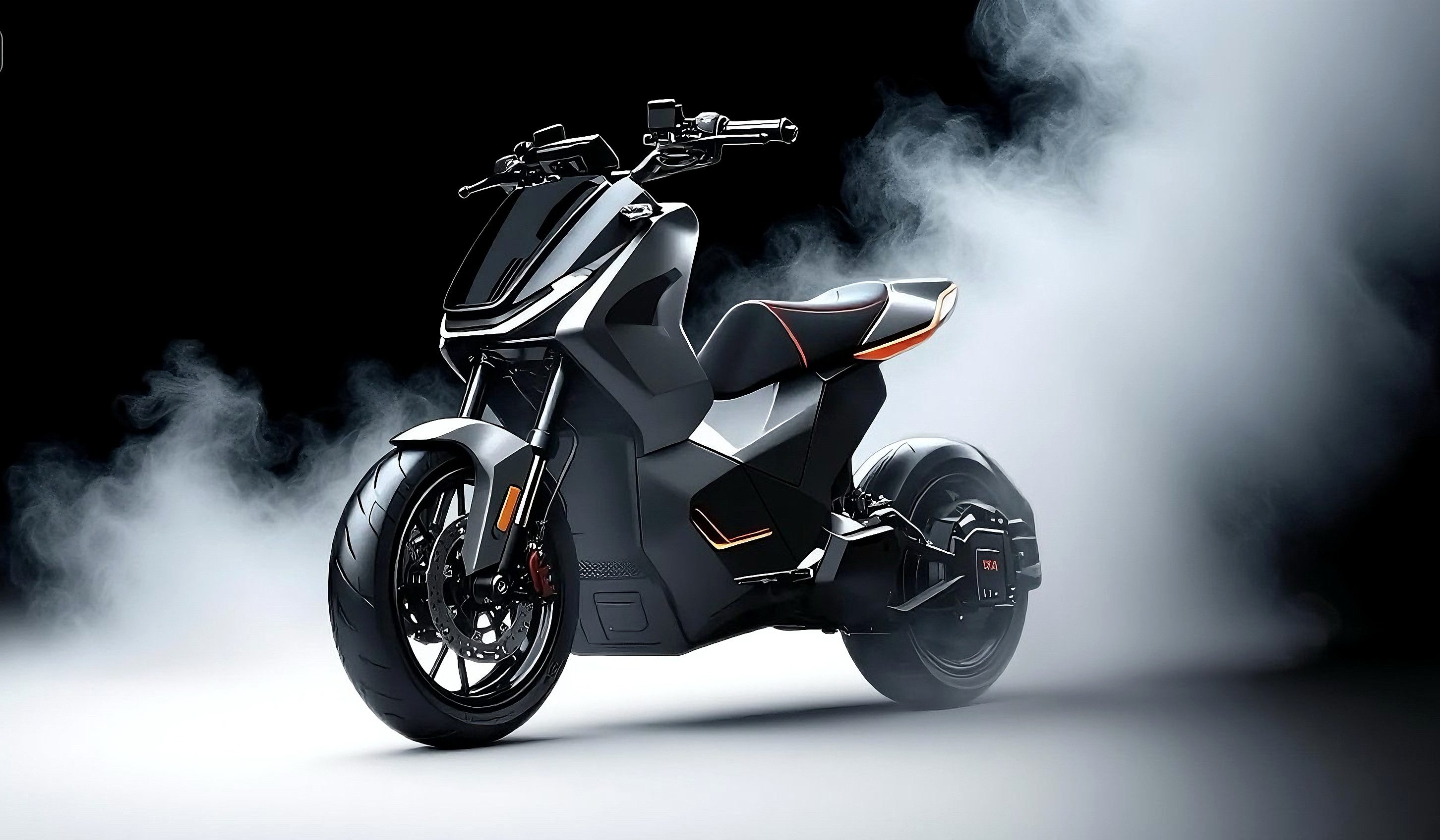 AI design，Man's car.，Electric motorcycle，Power output，AI painting，Electric two wheeled vehicle，imagination，