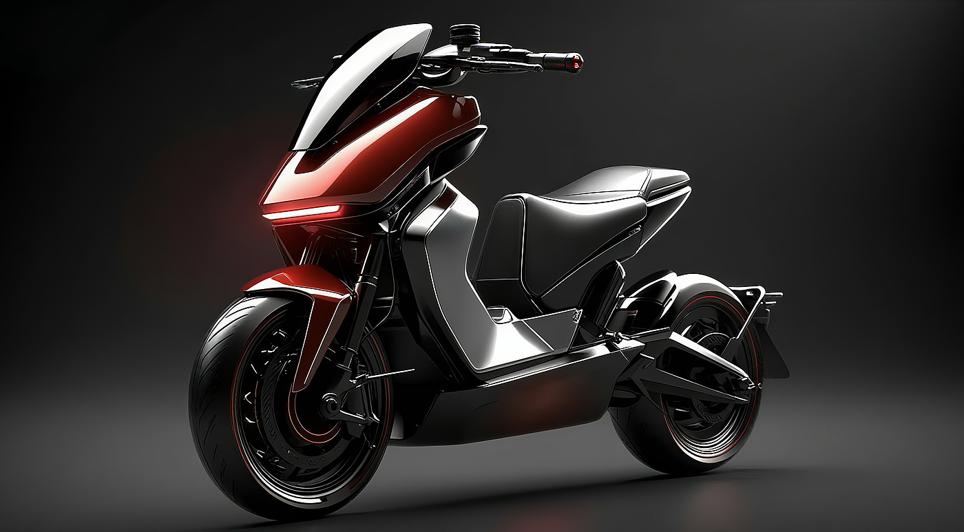 AI design，Man's car.，Electric motorcycle，Power output，AI painting，Electric two wheeled vehicle，imagination，