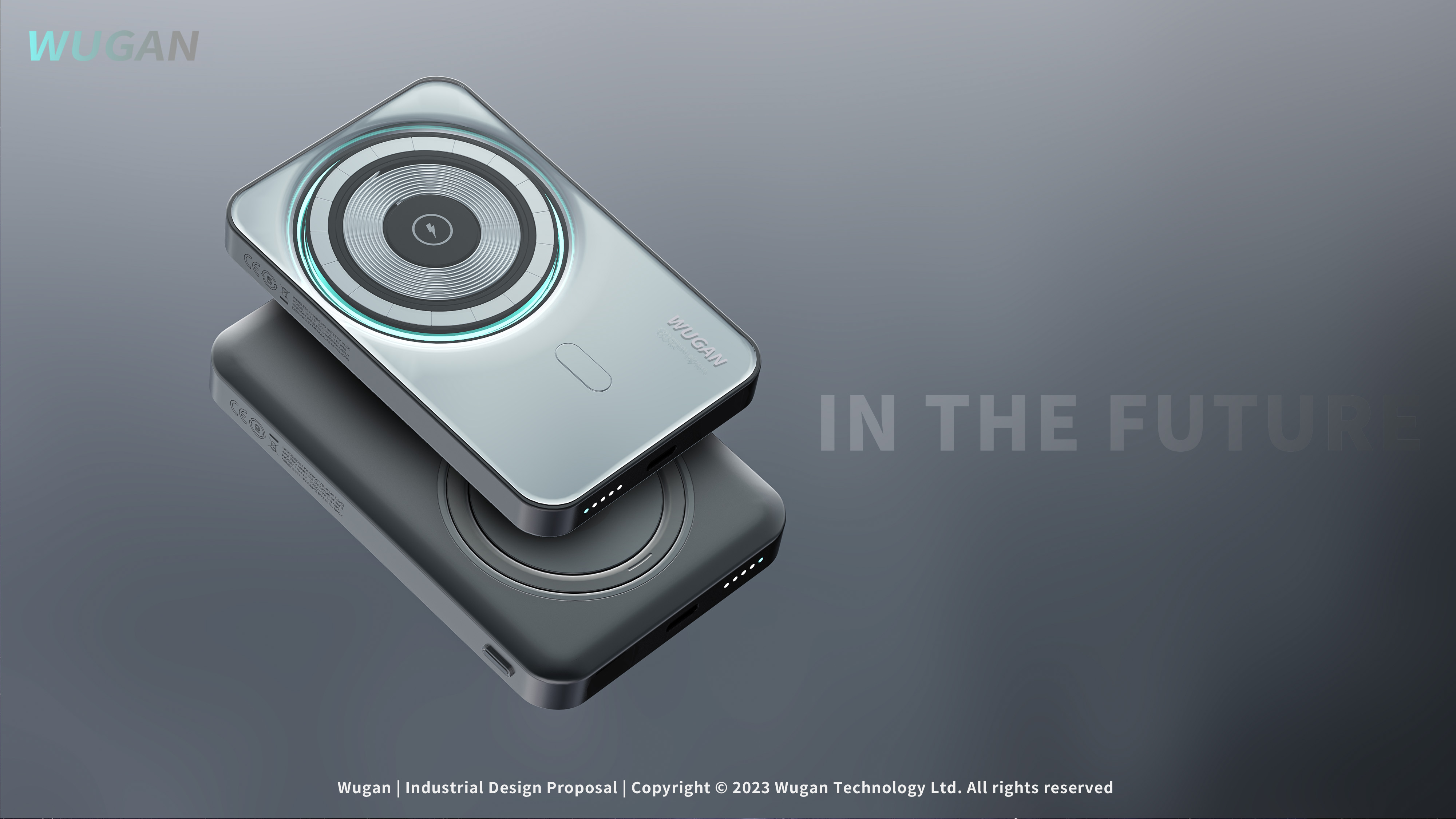 industrial design，portable battery，Simplicity，Sense of science and technology，