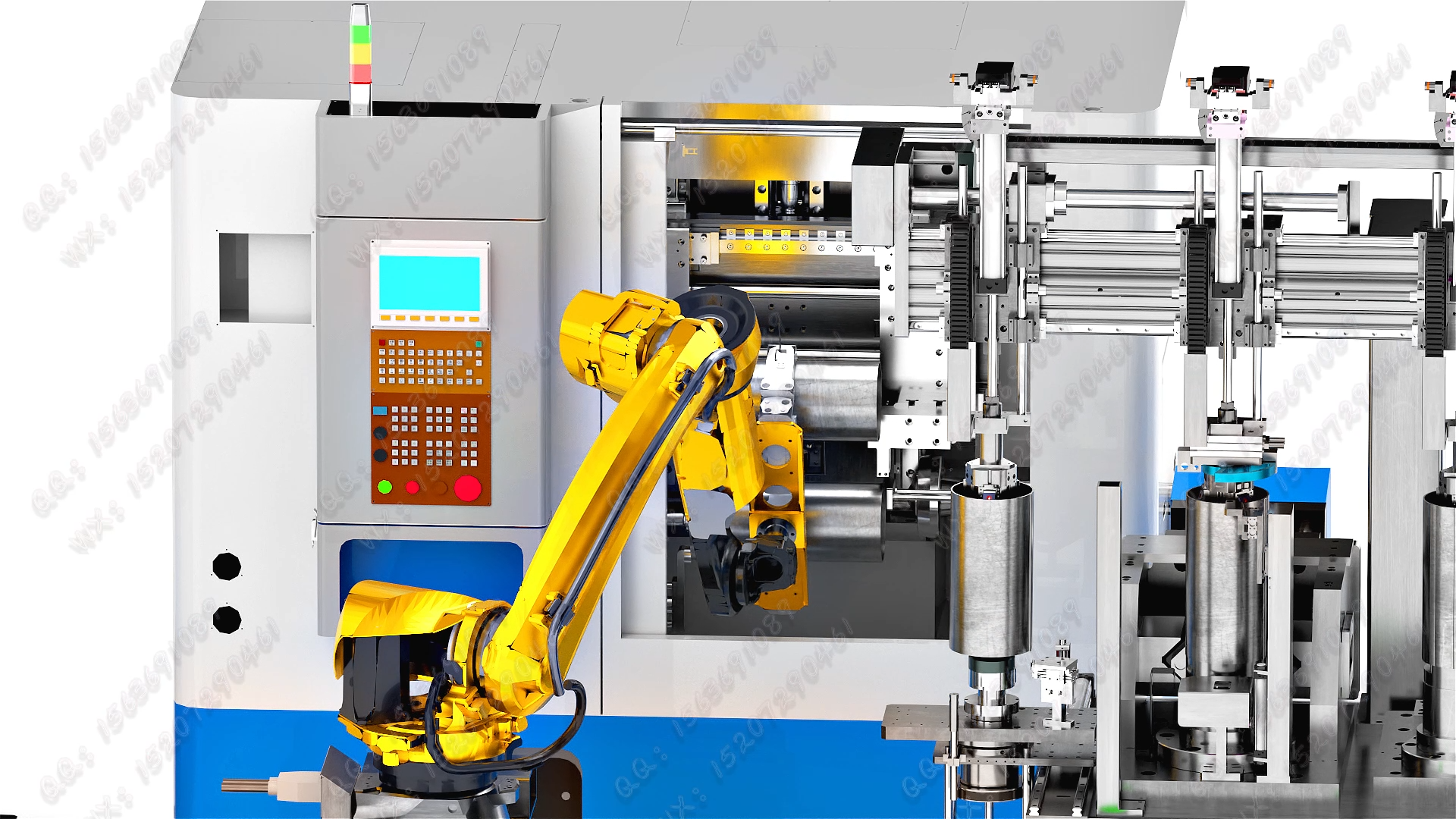 3dmax，vray，Animation demonstration，Mechanical animation，automated production line，