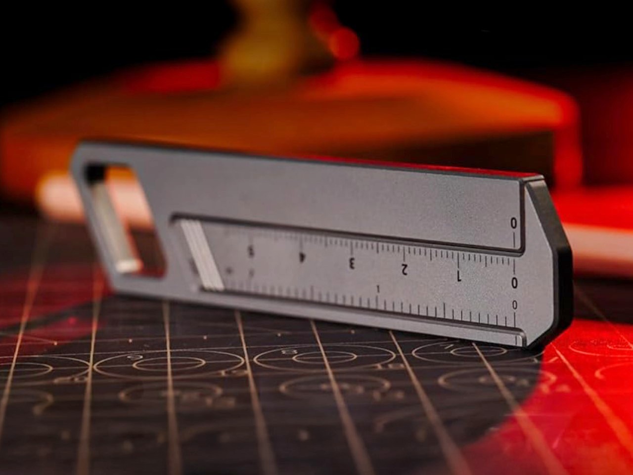 MecArmy RU01，EDC Ruler，Measuring tools，tool，ruler，