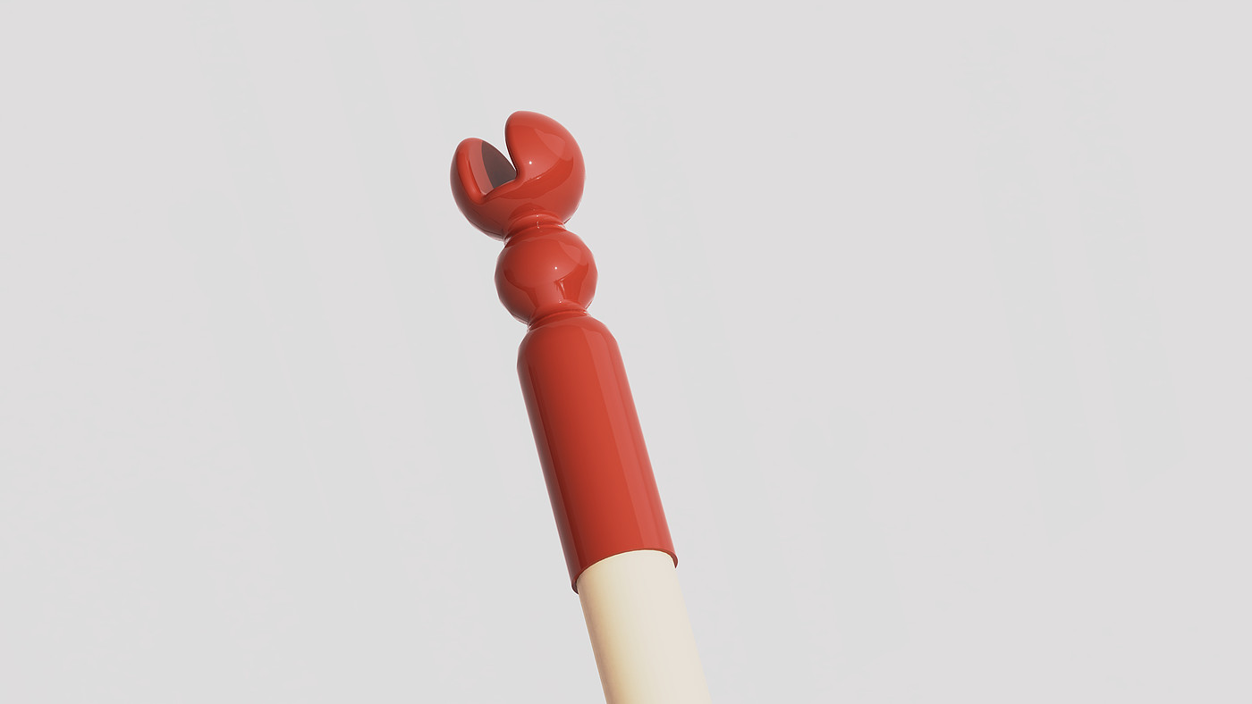 Original design，clothes pole design，Fork Clothes Bar Design，Home design，sugar gourd bionic，
