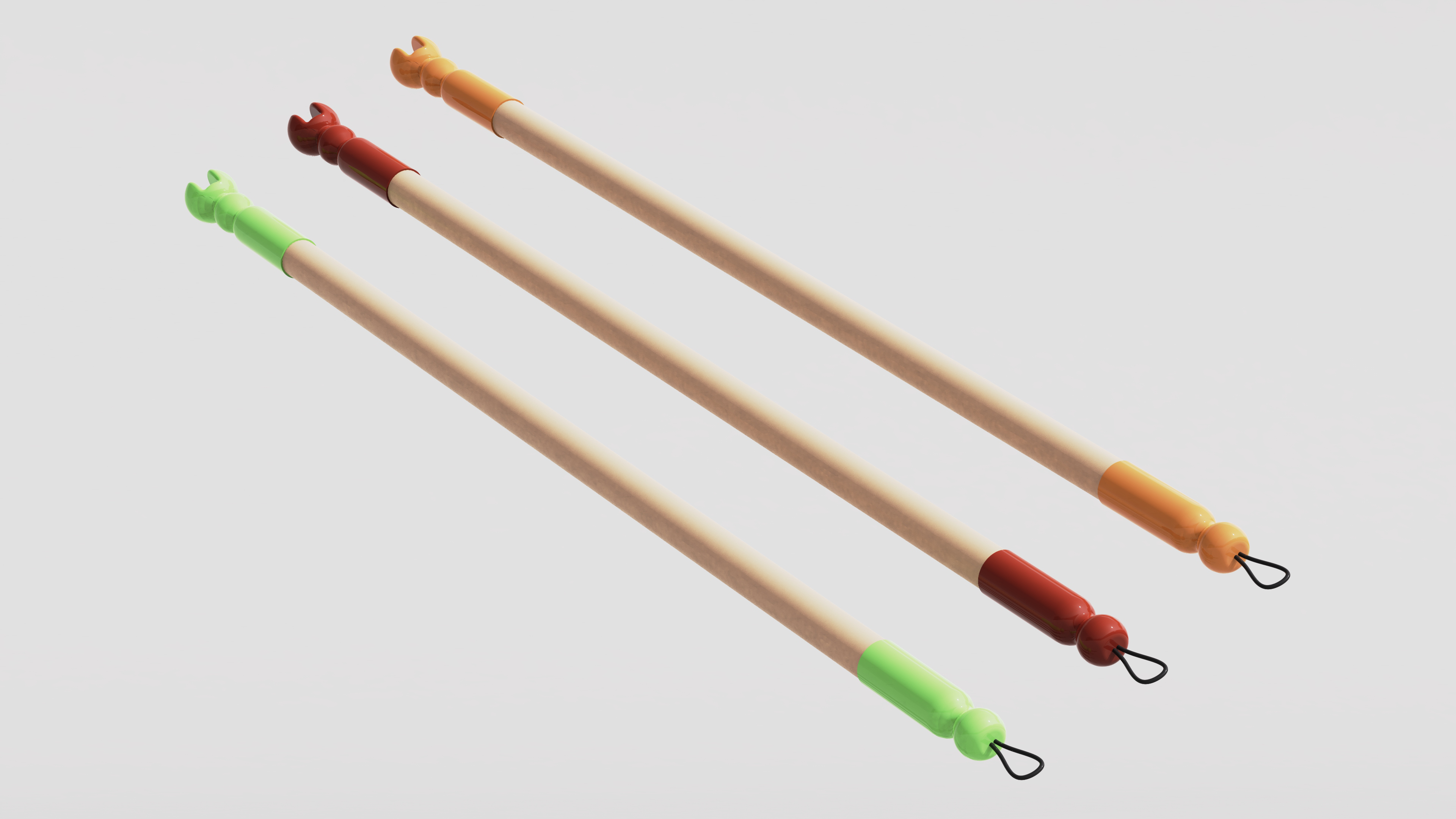 Original design，clothes pole design，Fork Clothes Bar Design，Home design，sugar gourd bionic，