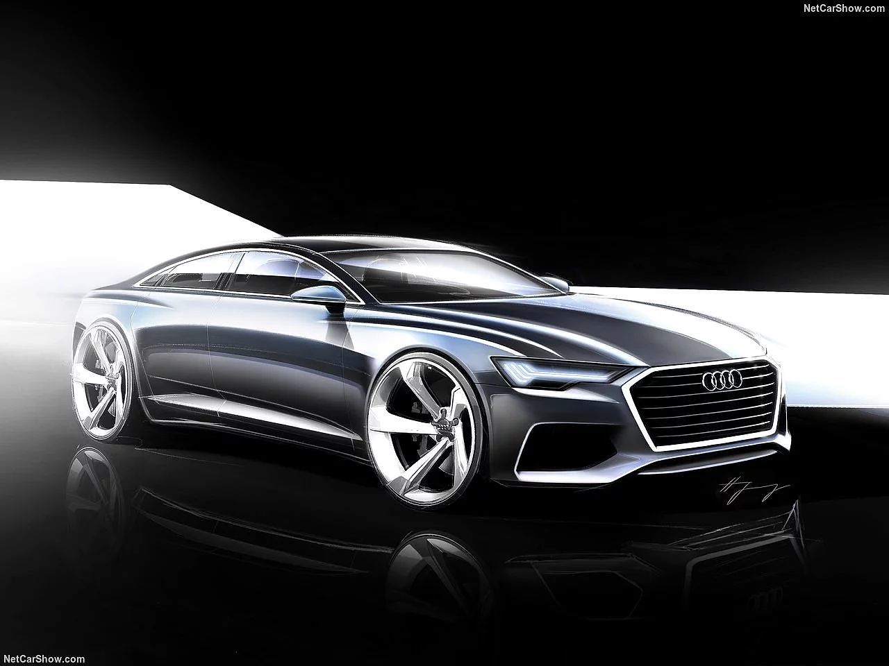 Audi-a6 cool official renderings，