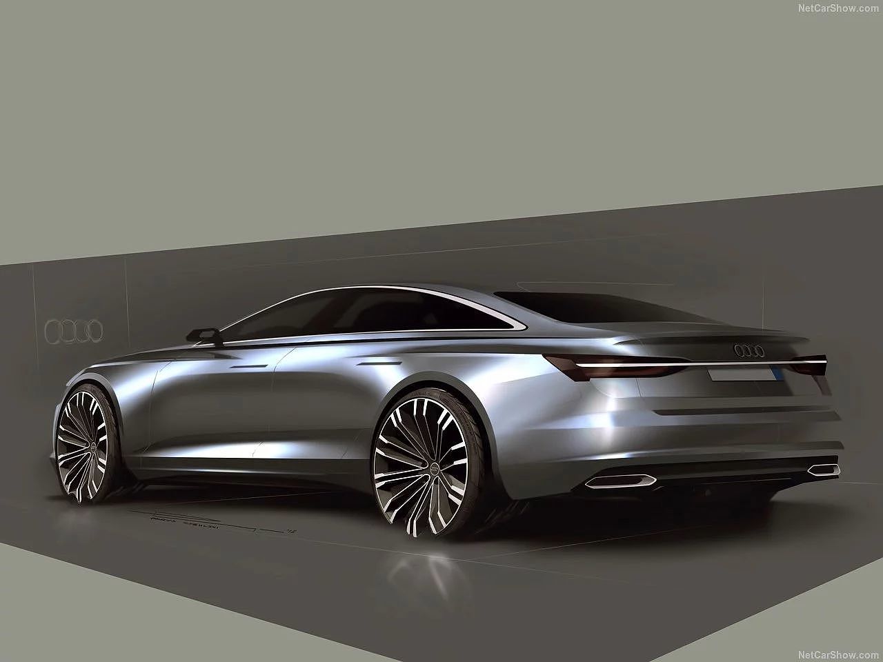 Audi-a6 cool official renderings，