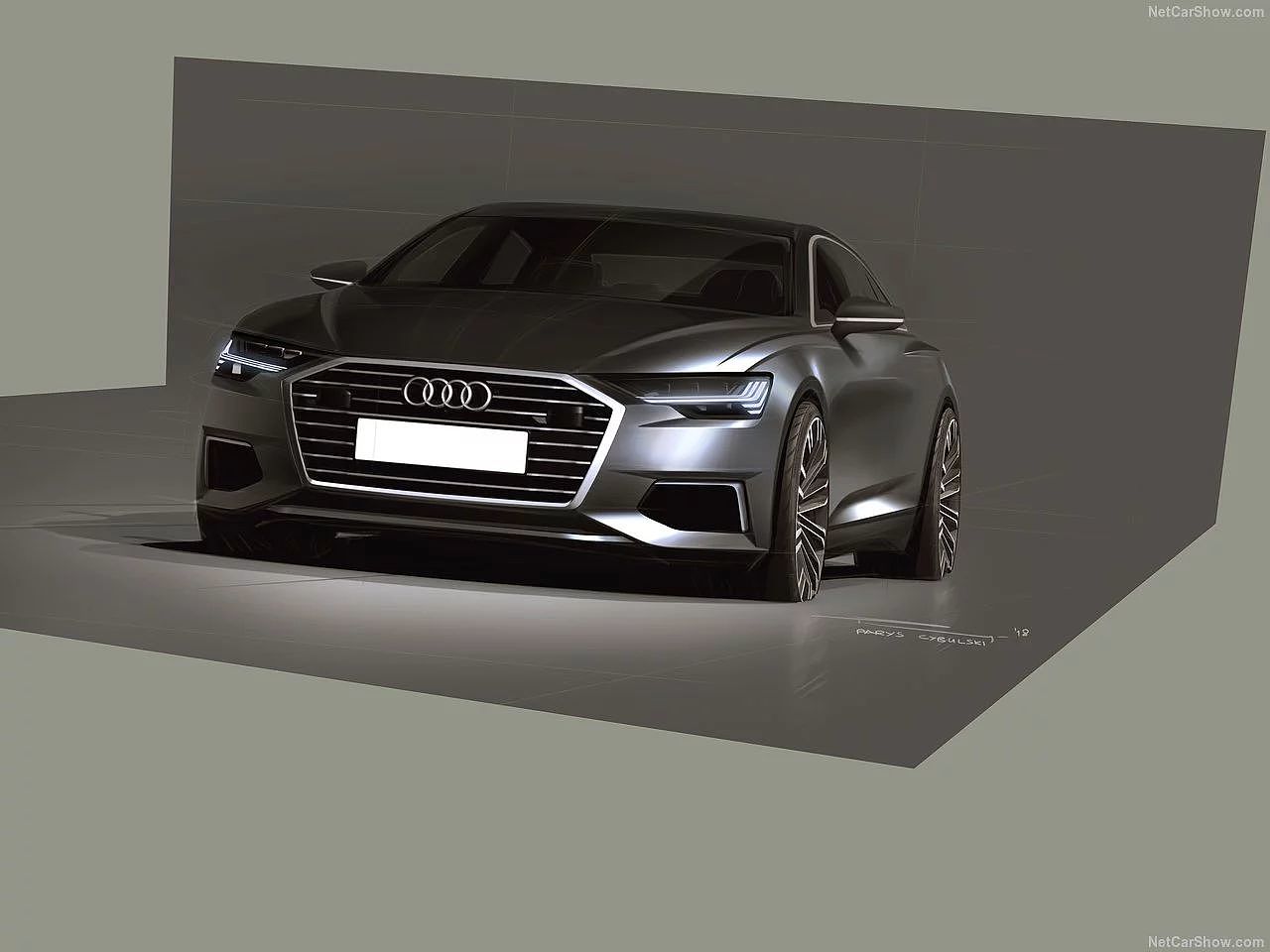 Audi-a6 cool official renderings，