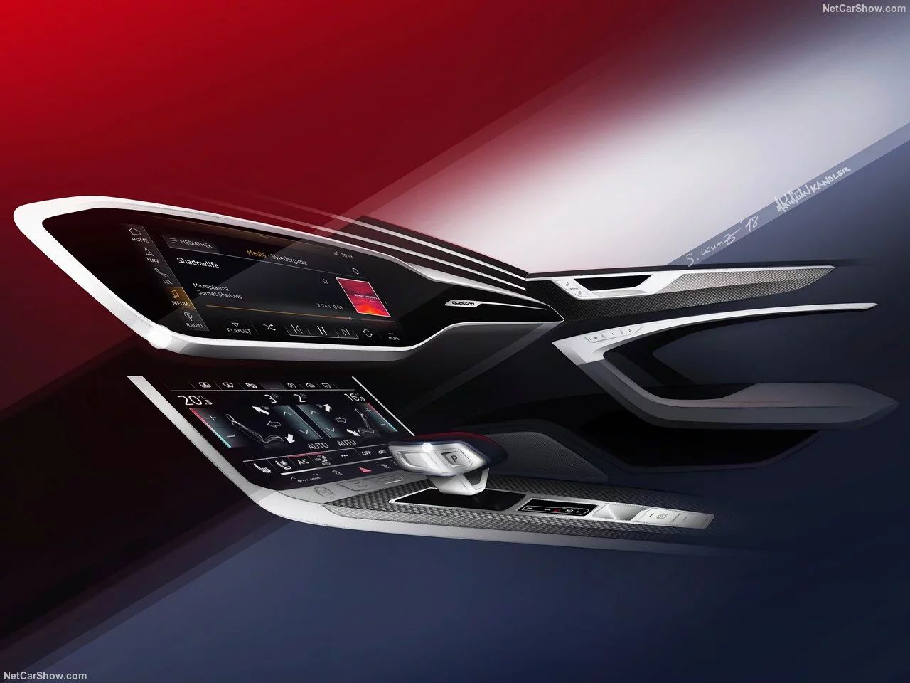 Audi-a6 cool official renderings，