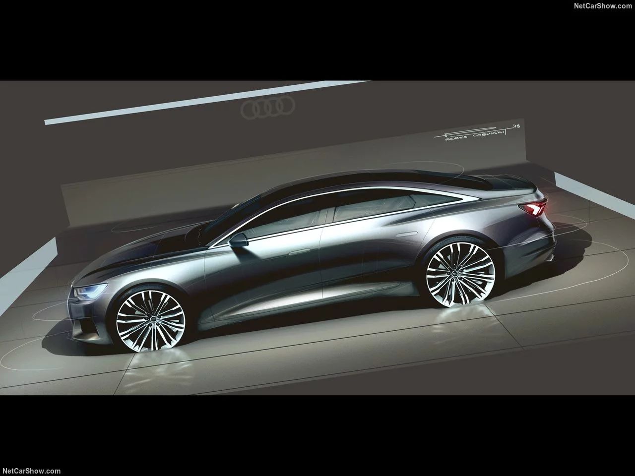 Audi-a6 cool official renderings，