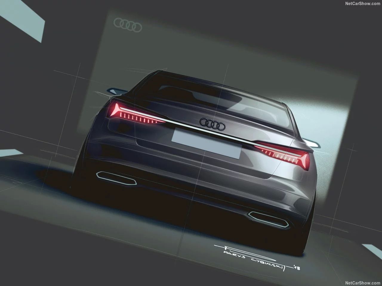 Audi-a6 cool official renderings，
