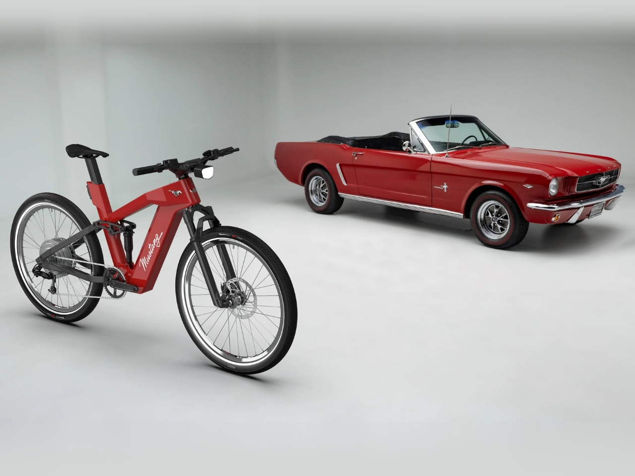 vehicle，Mustang eBike，Electric bicycle，wild horse，