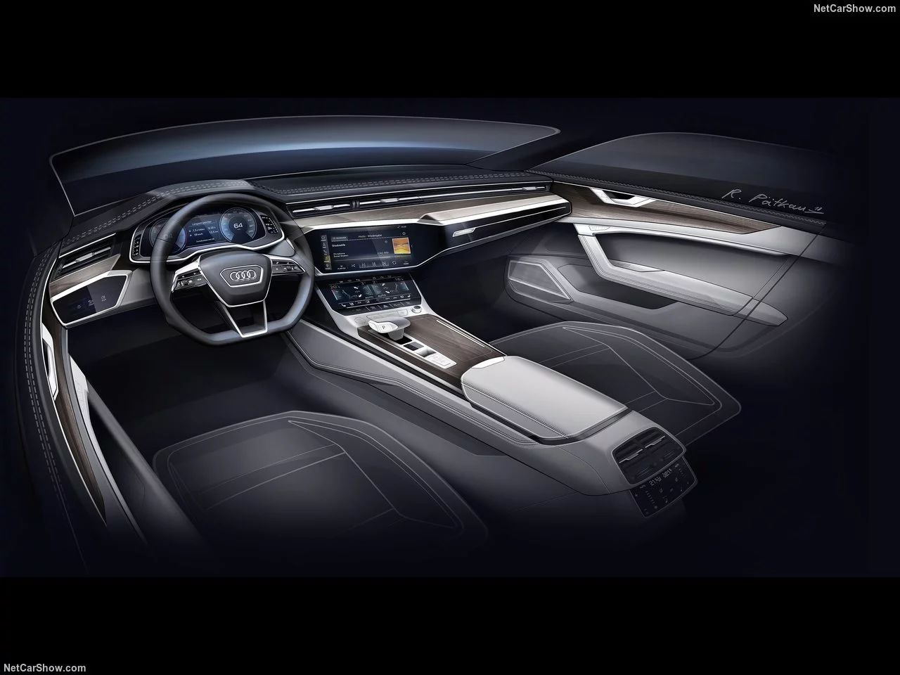 Audi-a6 cool official renderings，