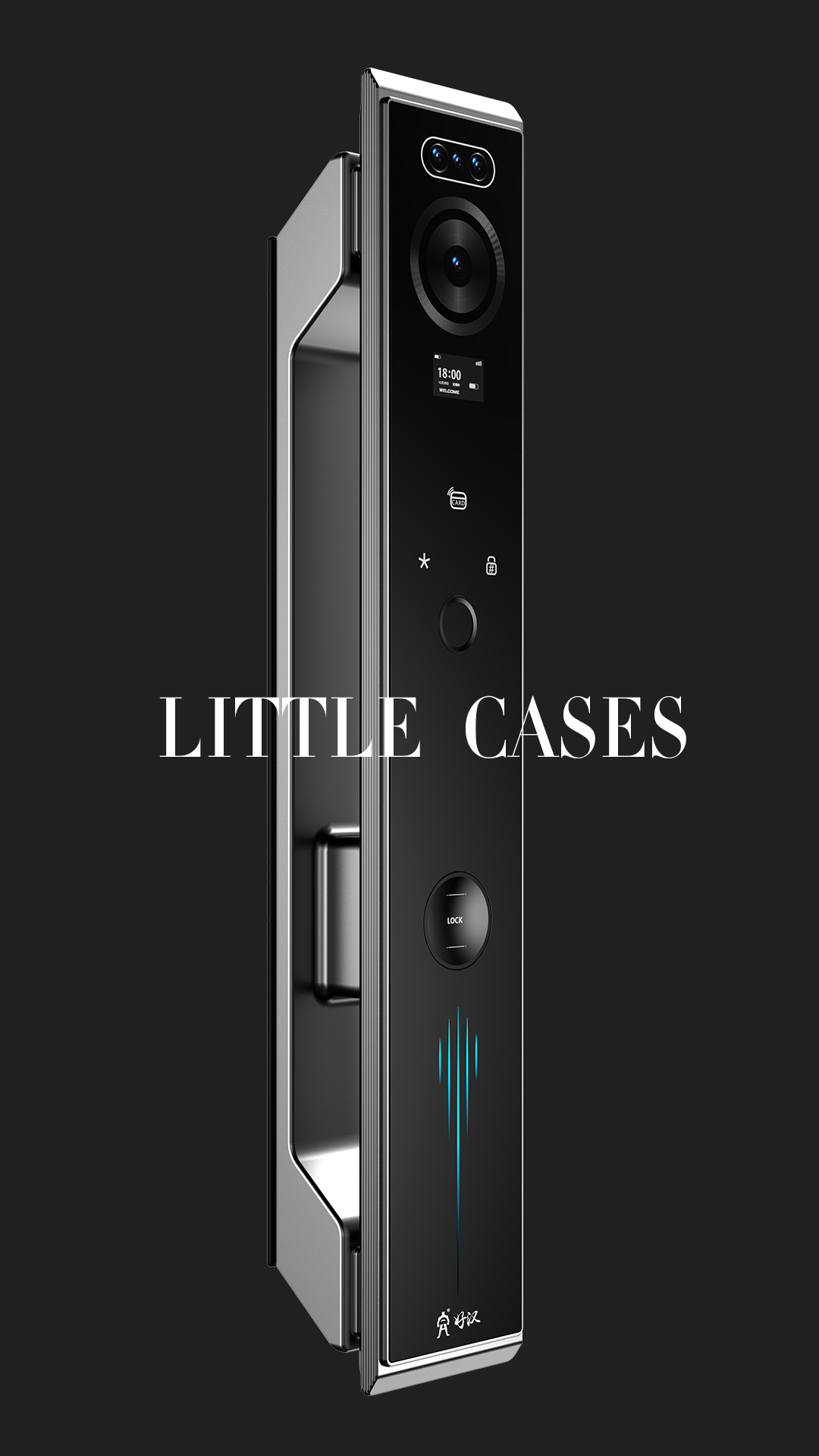 Product appearance design，Electronic lock，Intelligent lock，Smart home，