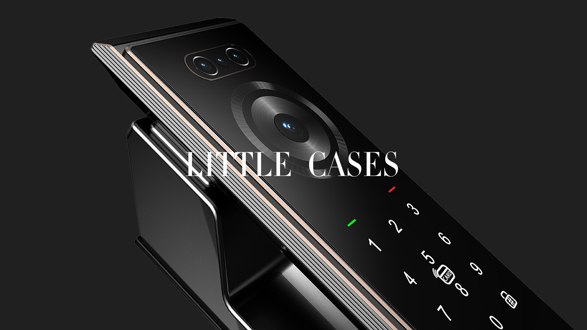 Product appearance design，Electronic lock，Intelligent lock，Smart home，