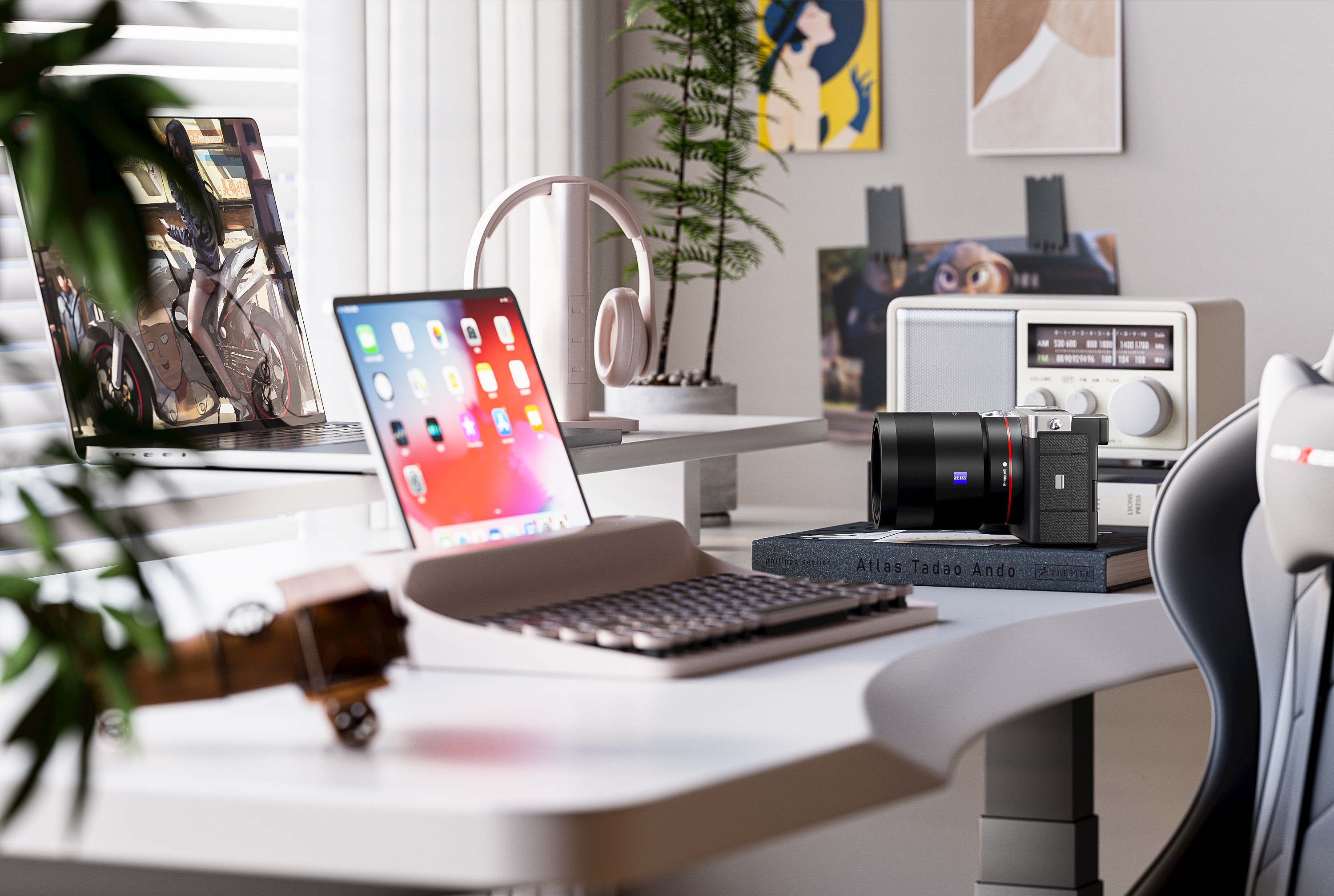 c4d，rs，cr，Render，camera，